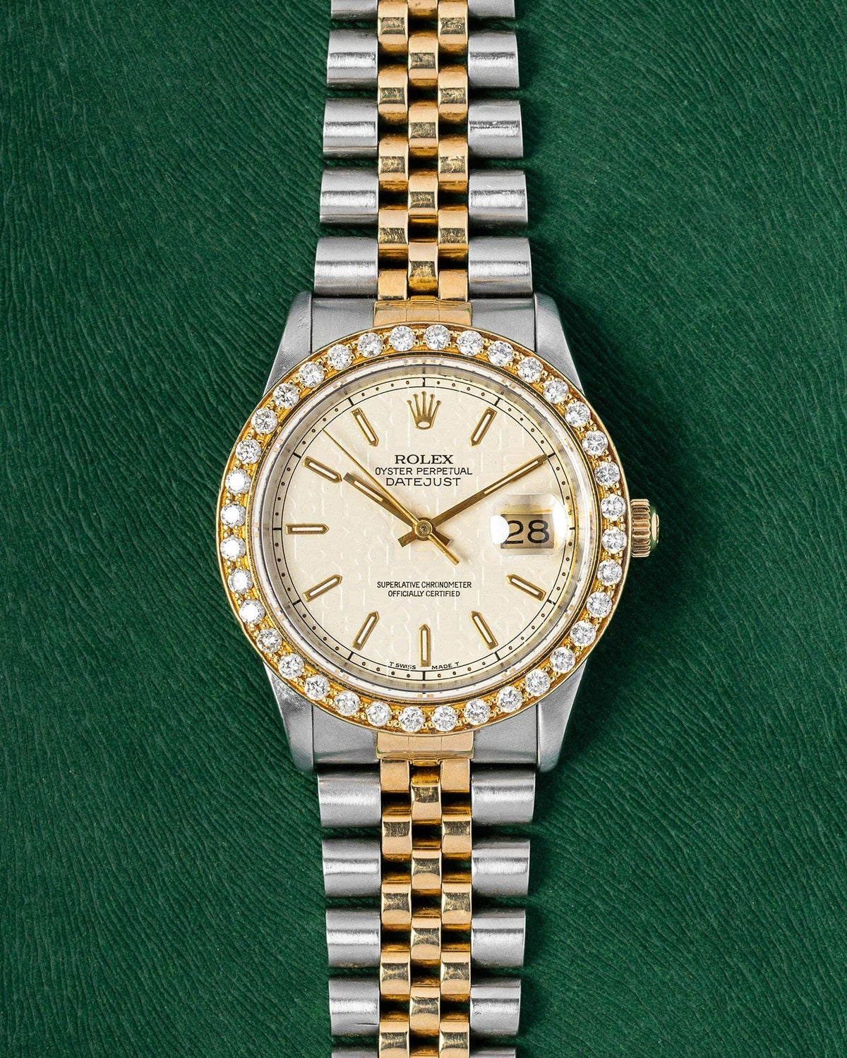 Rolex Datejust White Dial 16233