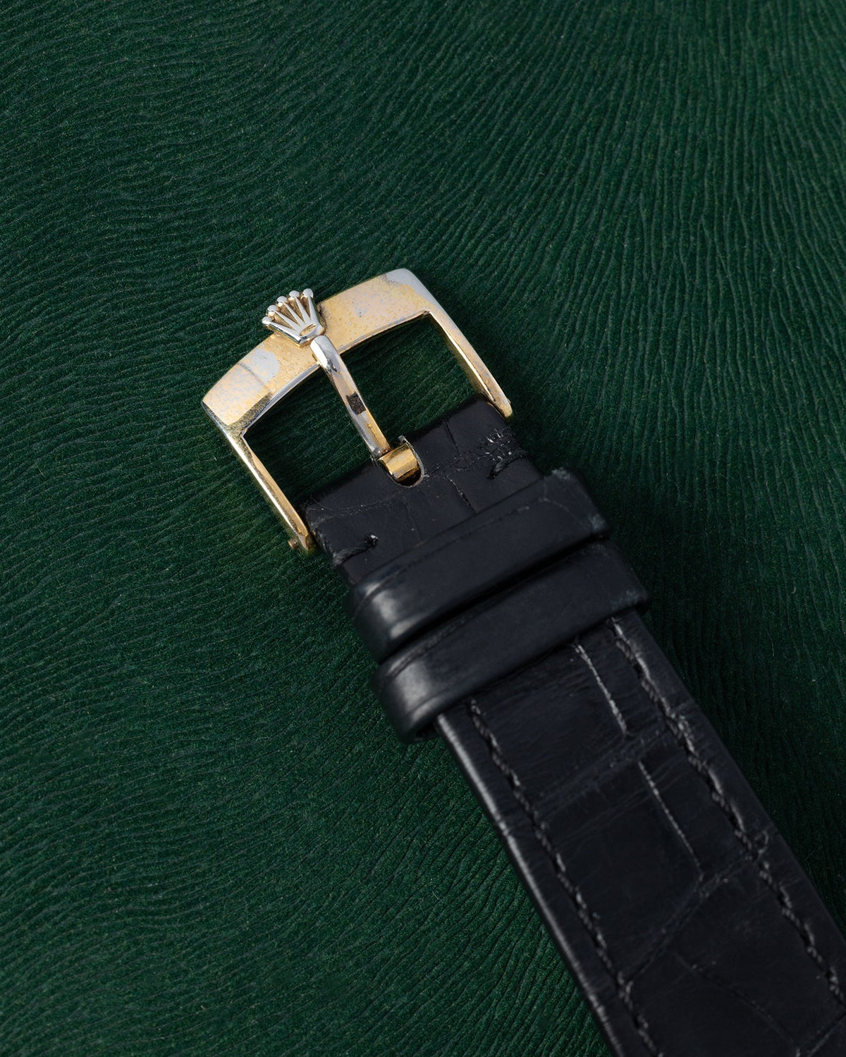 Rolex Day-Date Silver Leather 1803