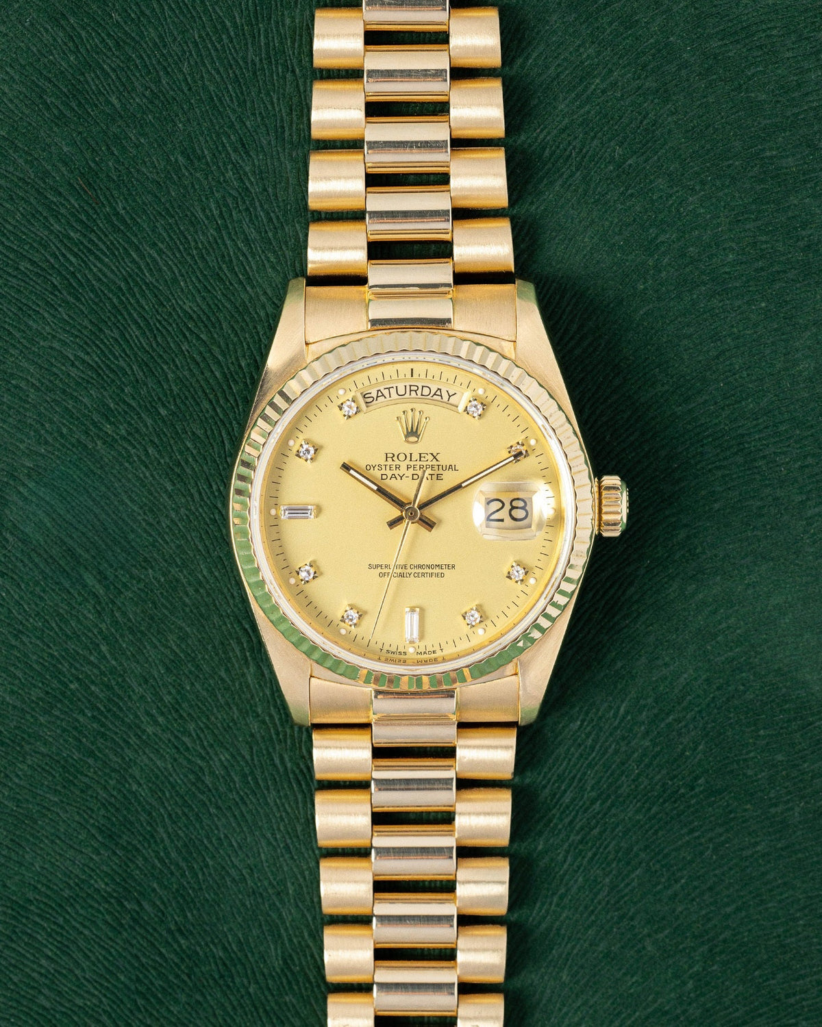 Rolex Day-Date Lemon Dial 18038