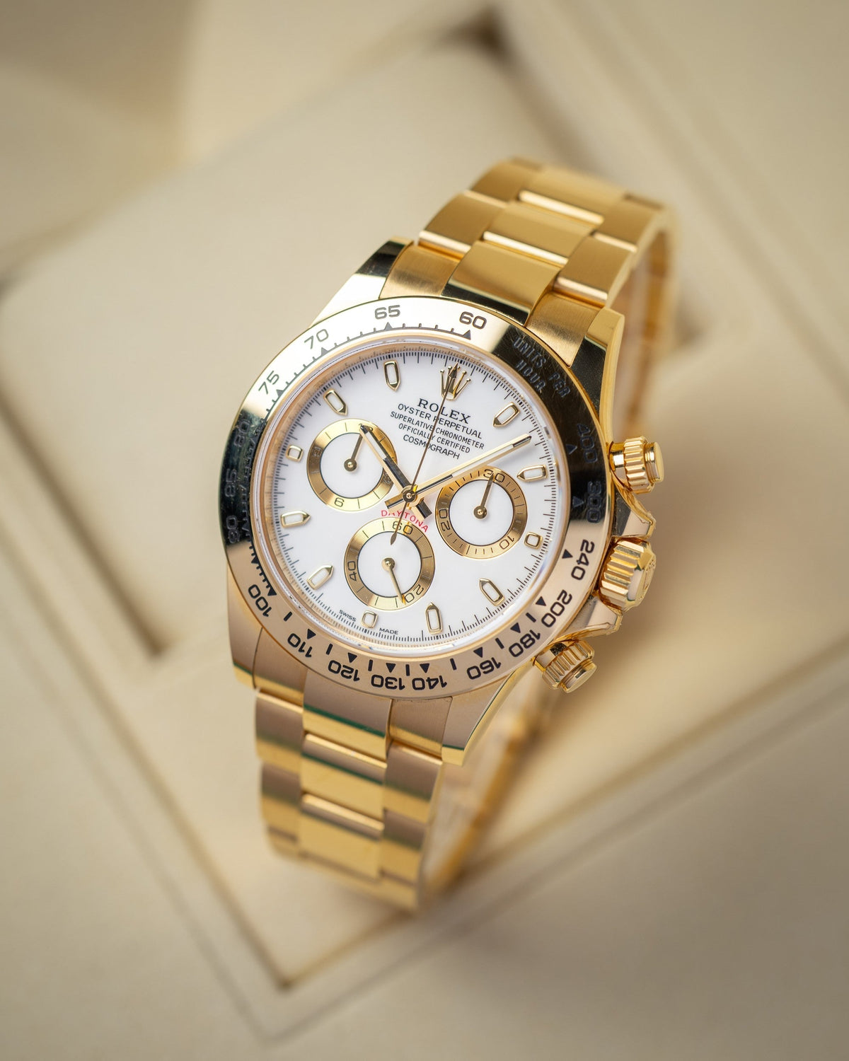 Rolex Daytona White Dial 116508