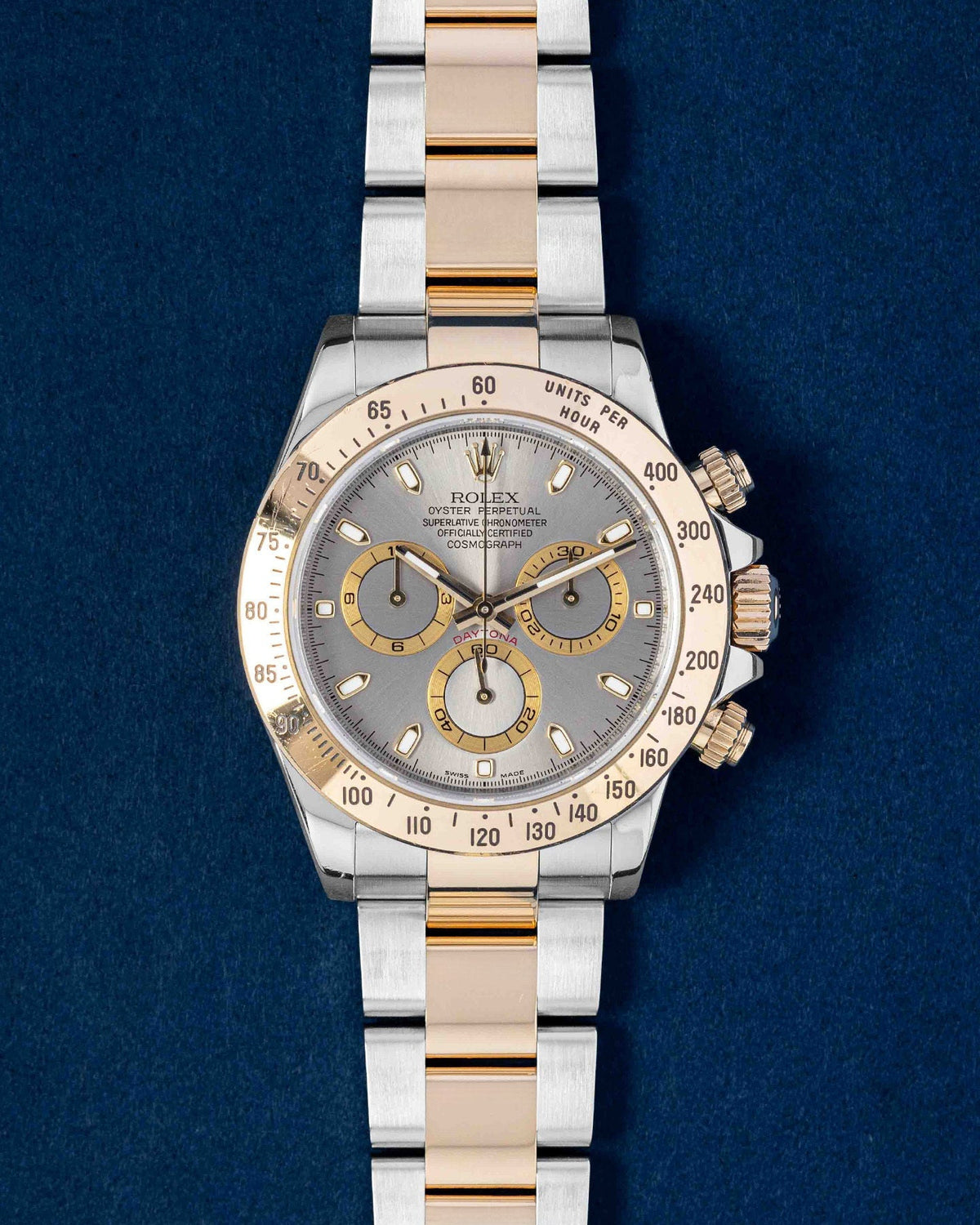 Rolex Daytona Slate Yellow Gold 116523