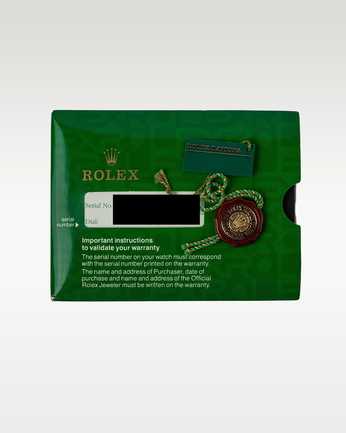 Rolex Daytona White Dial 16520