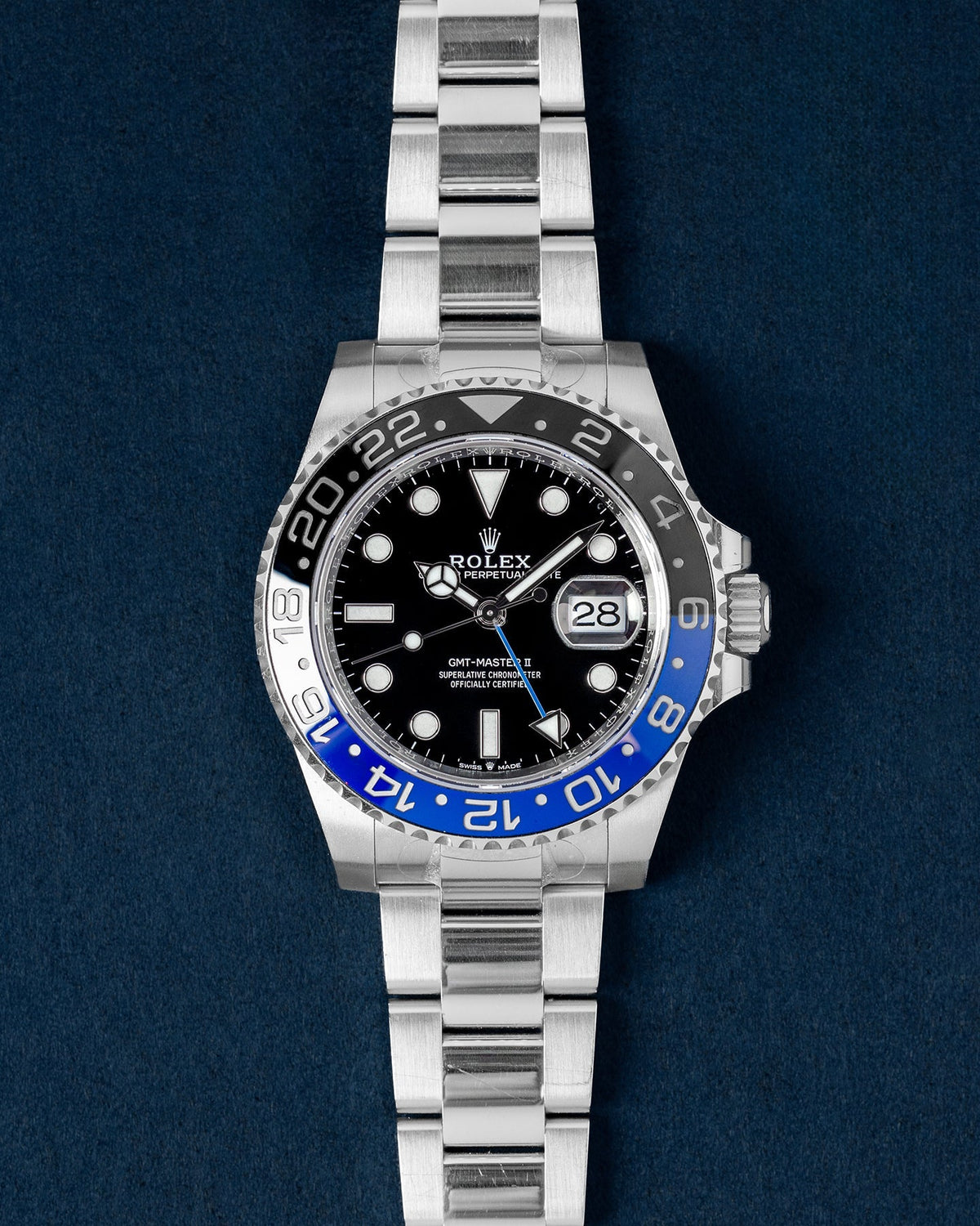 Rolex GMT-Master II Batman 126710BLNR