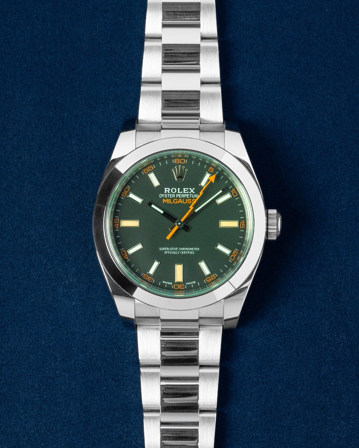Rolex Milgauss Black Dial 116400GV