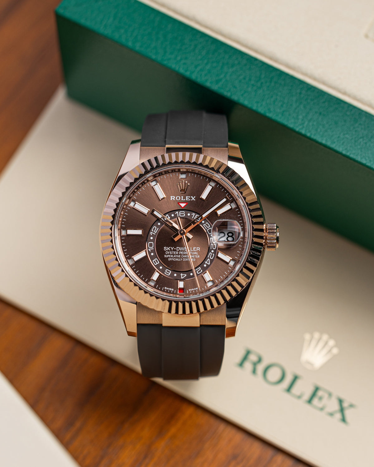 Rolex Sky-Dweller 40 Chocolate Dial 326235