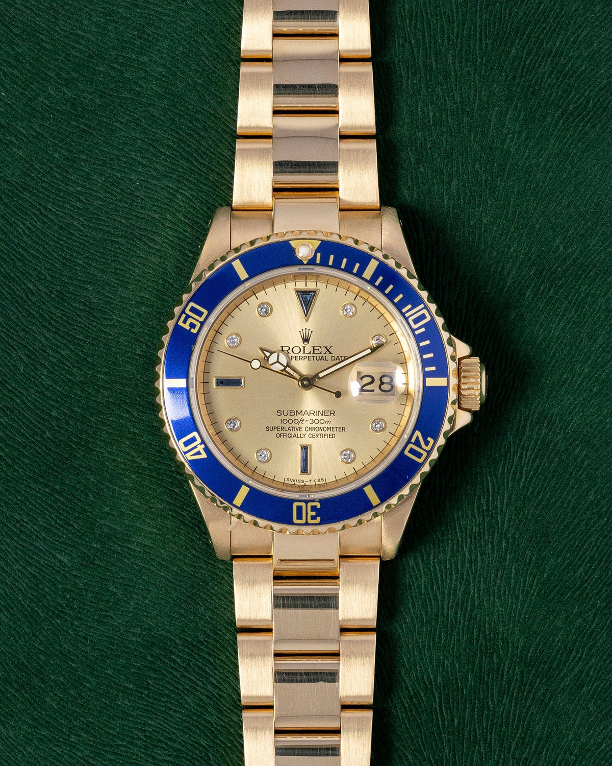 Rolex Submariner Champagne Dial 16618