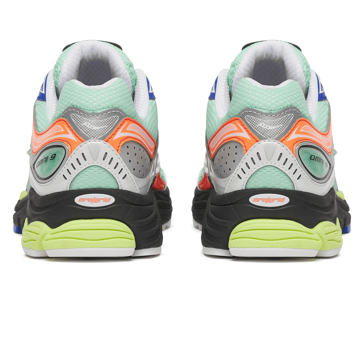 Saucony Progrid Omni 9 OG 'Mint Multi' — UK 1 — Top View