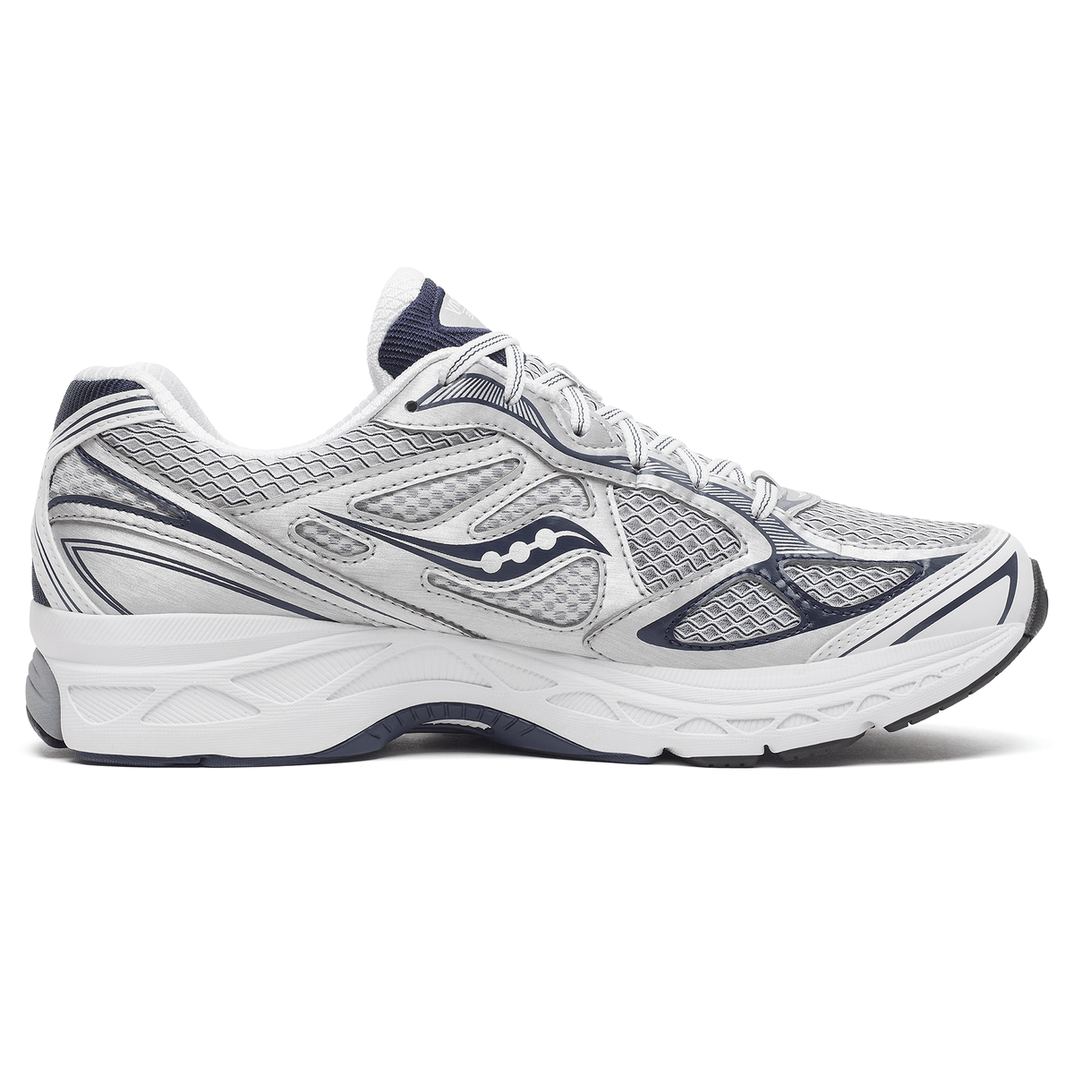 Saucony Progrid Guide 7 'Fog Naval' — UK 1 — Side View