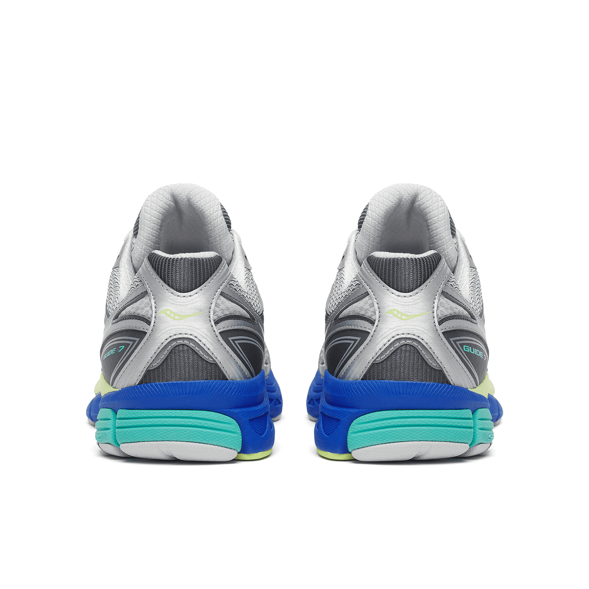 Saucony Progrid Guide 7 'Silver Multi' — UK 1 — Detail View