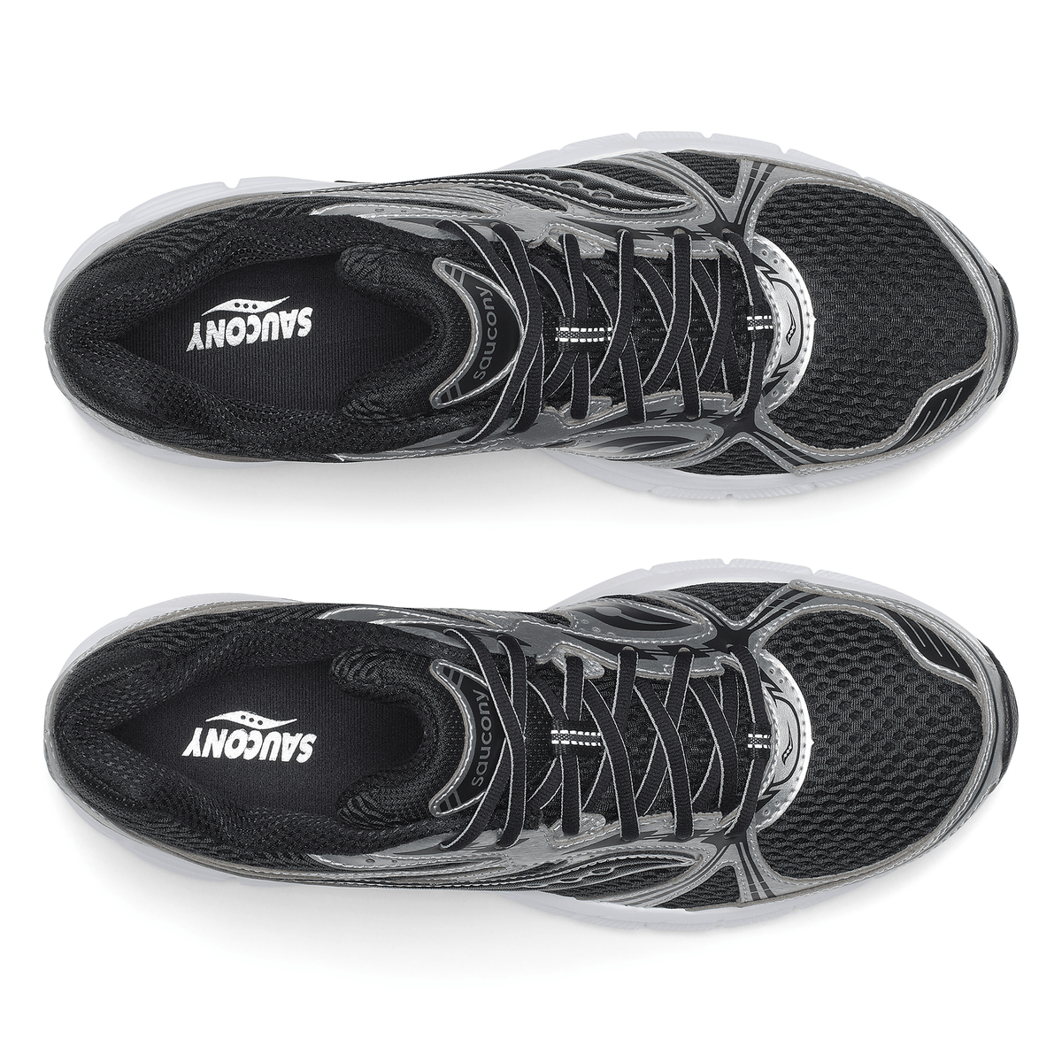 Saucony Grid Legacy 'Silver Black' — UK 1 — Detail View