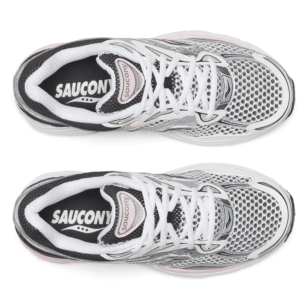 Saucony Progrid Omni 9 'Silver Pink' — UK 1 — Detail View
