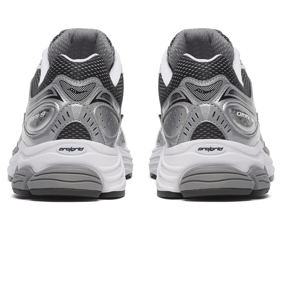 Saucony Progrid Omni 9 'Grey Silver' — UK 1 — Top View