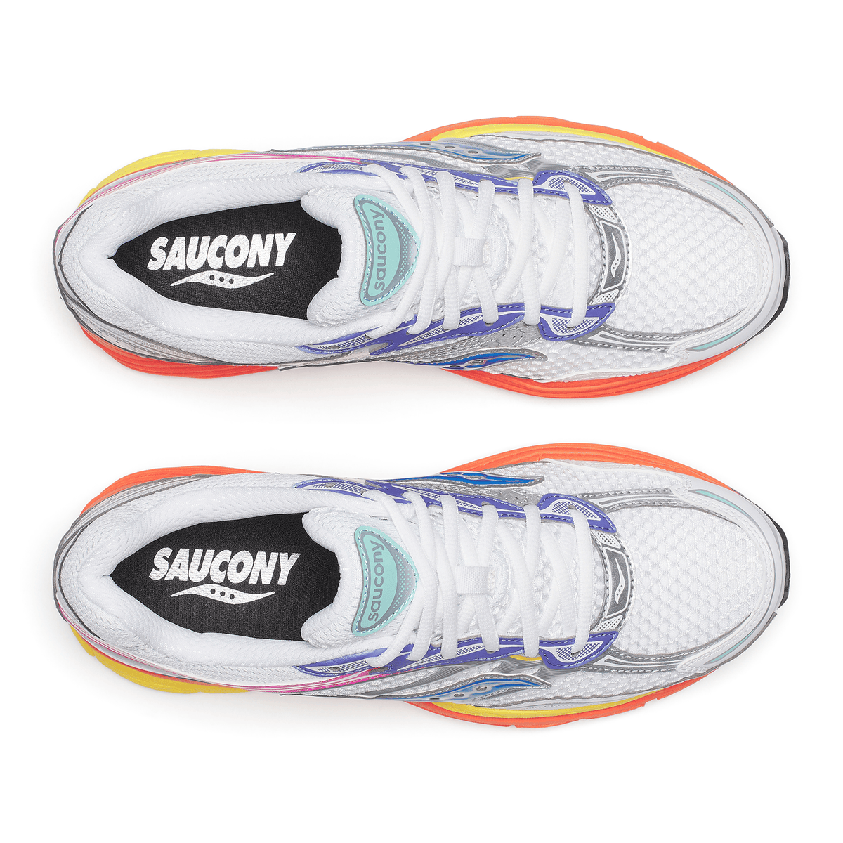 Saucony Progrid Omni 9 'White Multi' — UK 1 — Detail View