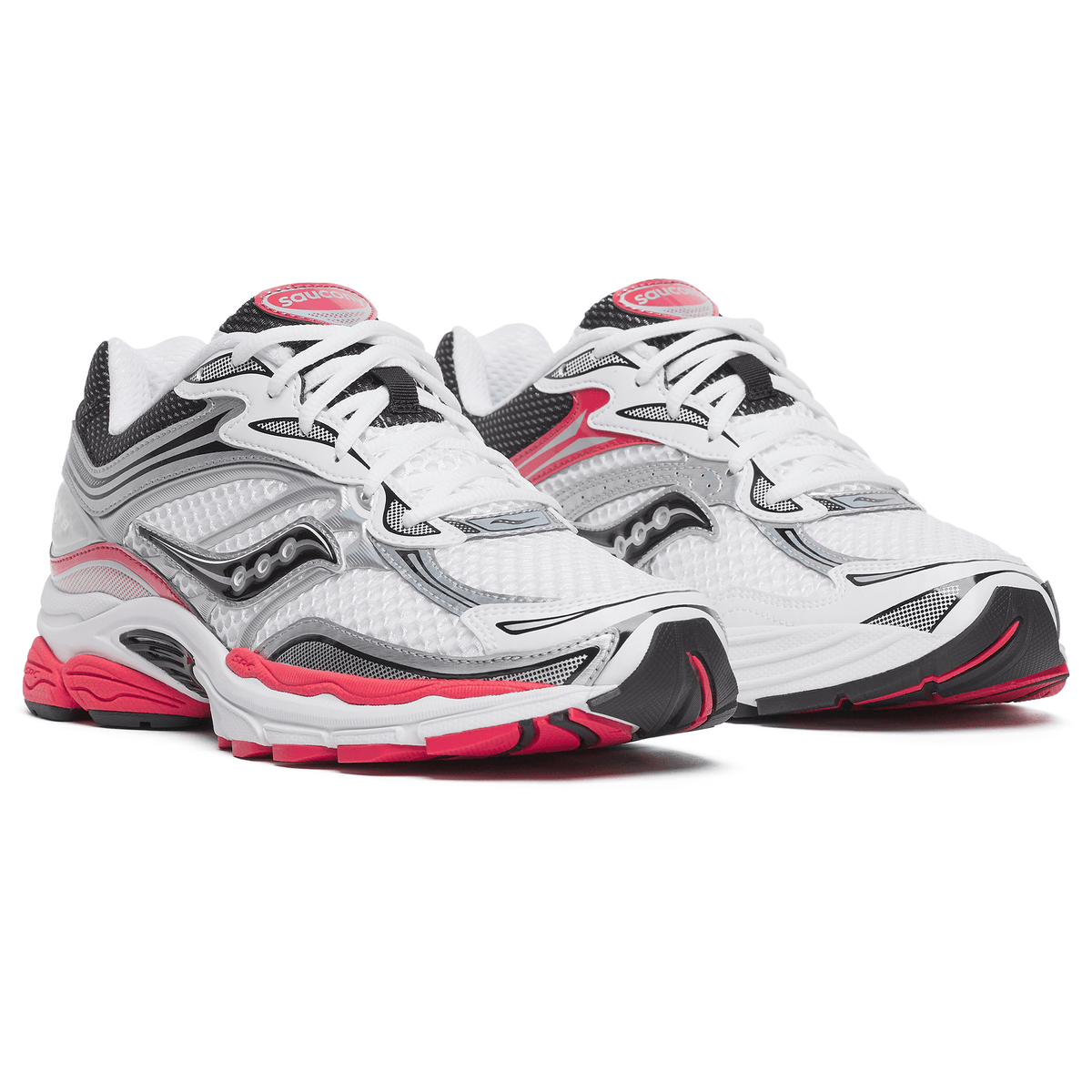 Saucony Progrid Omni 9 'White Red' — UK 1 — Back View