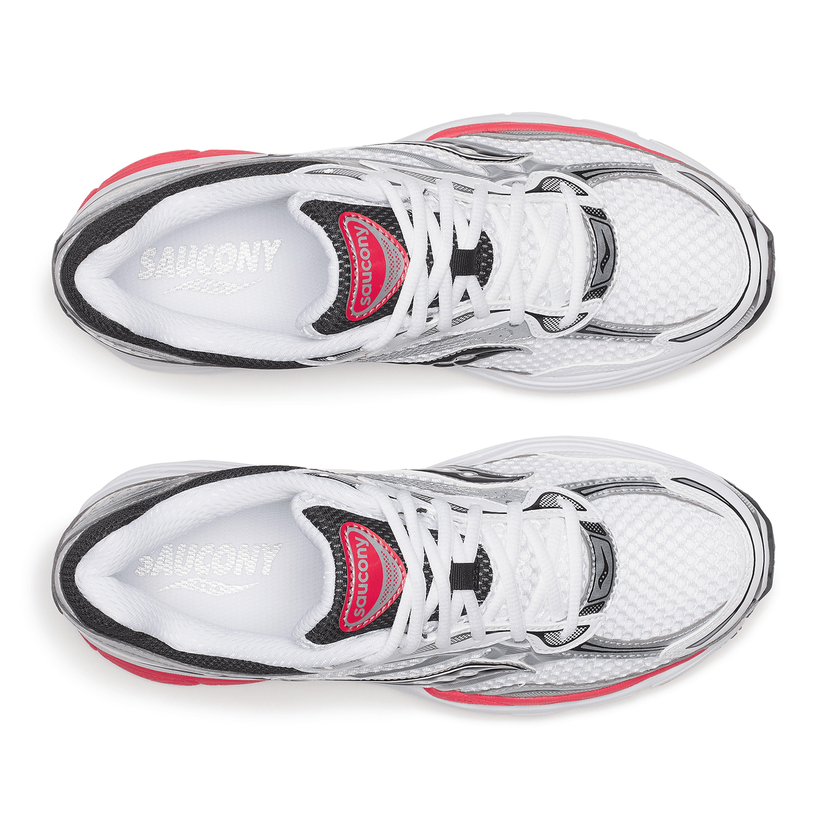 Saucony Progrid Omni 9 'White Red' — UK 1 — Detail View