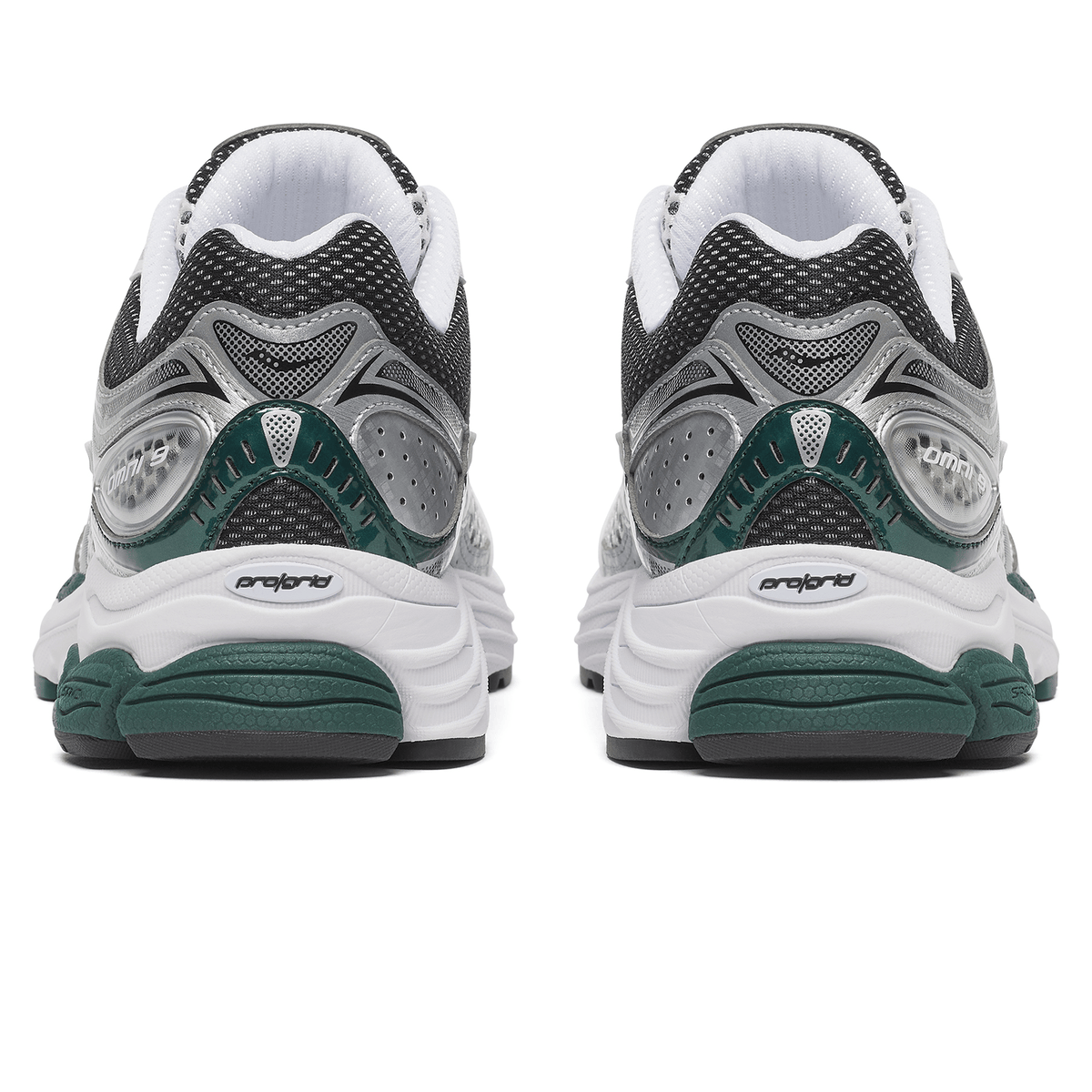 Saucony Progrid Omni 9 'White Pine Green' — UK 1 — Top View