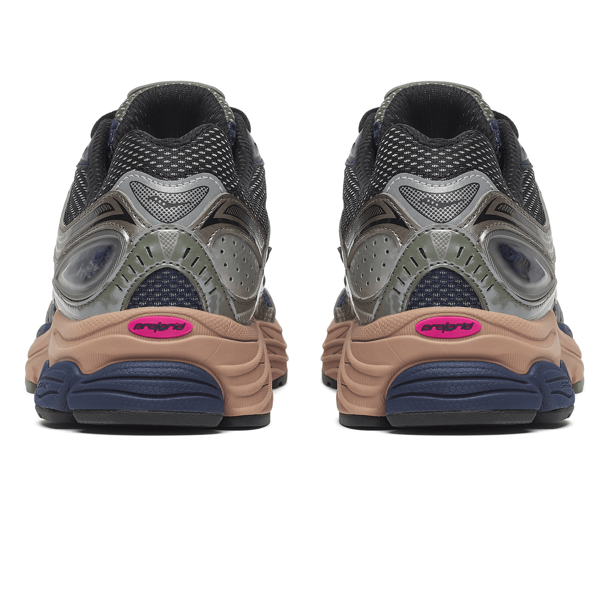 Saucony Progrid Omni 9 Disrupt 'Blue Brush' — UK 1 — Top View