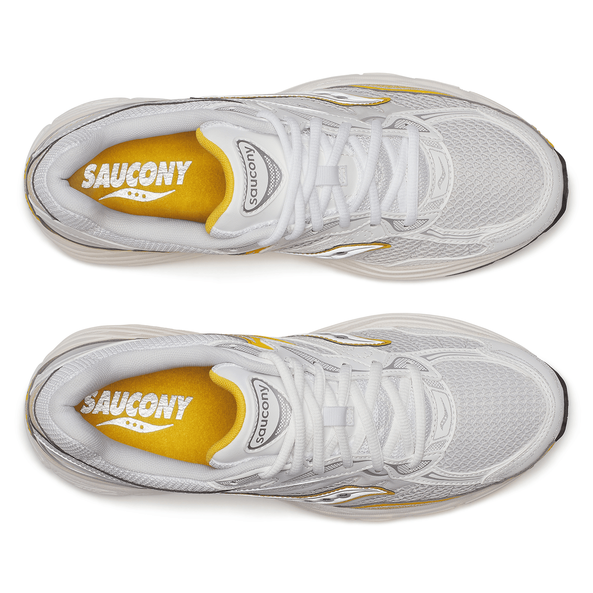 Saucony Progrid Omni 9 TMY 'Ivory Pollen' — UK 1 — Detail View