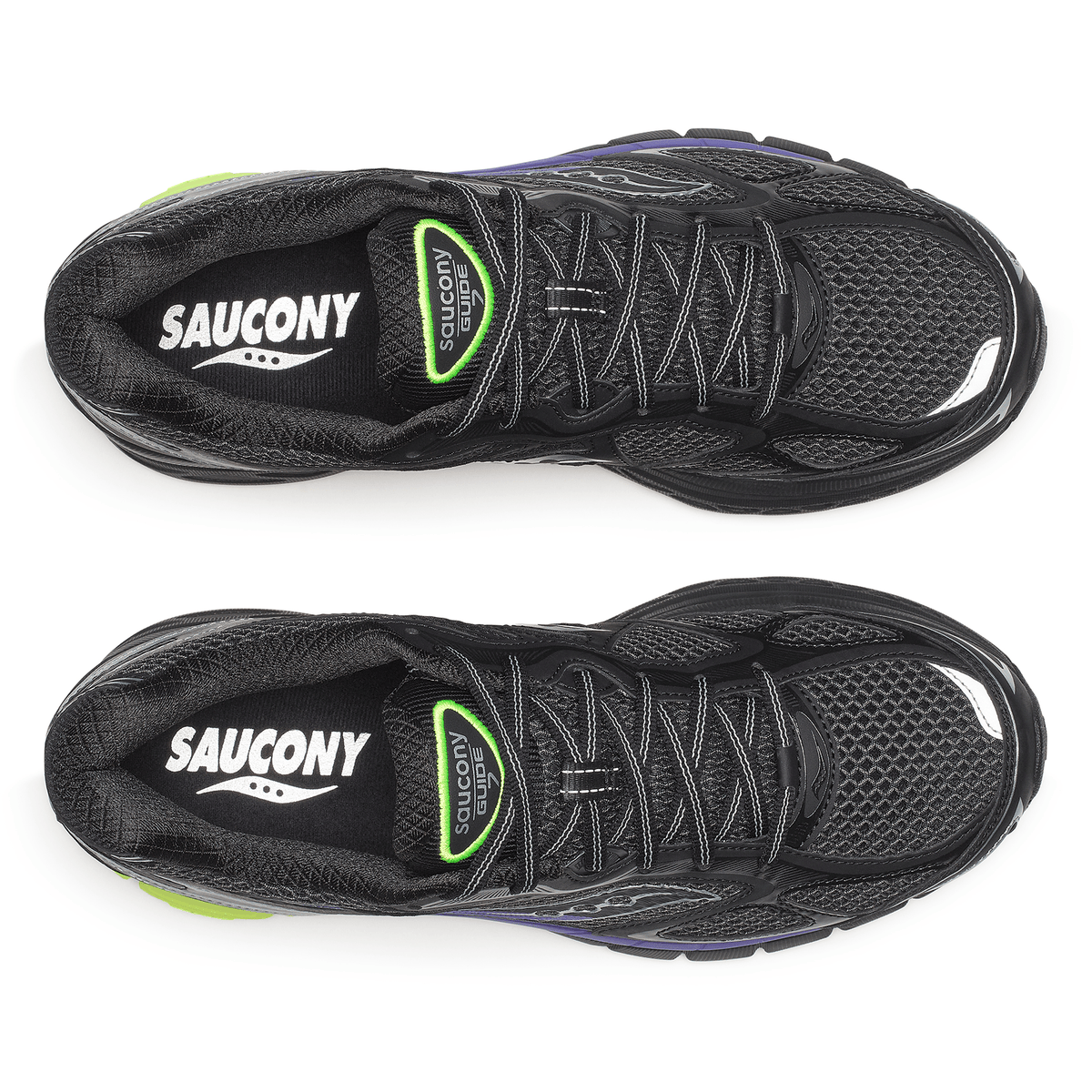 Saucony Progrid Guide 7 'Black Multi' — UK 1 — Detail View