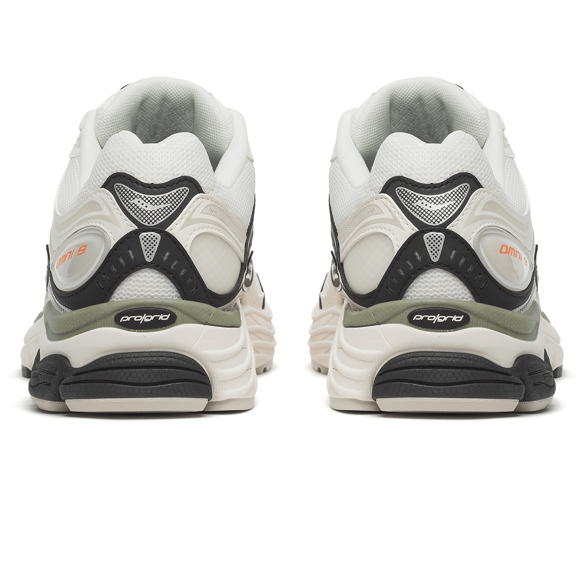 Saucony Progrid Omni 9 TMY 'White Turmeric' — UK 1 — Top View