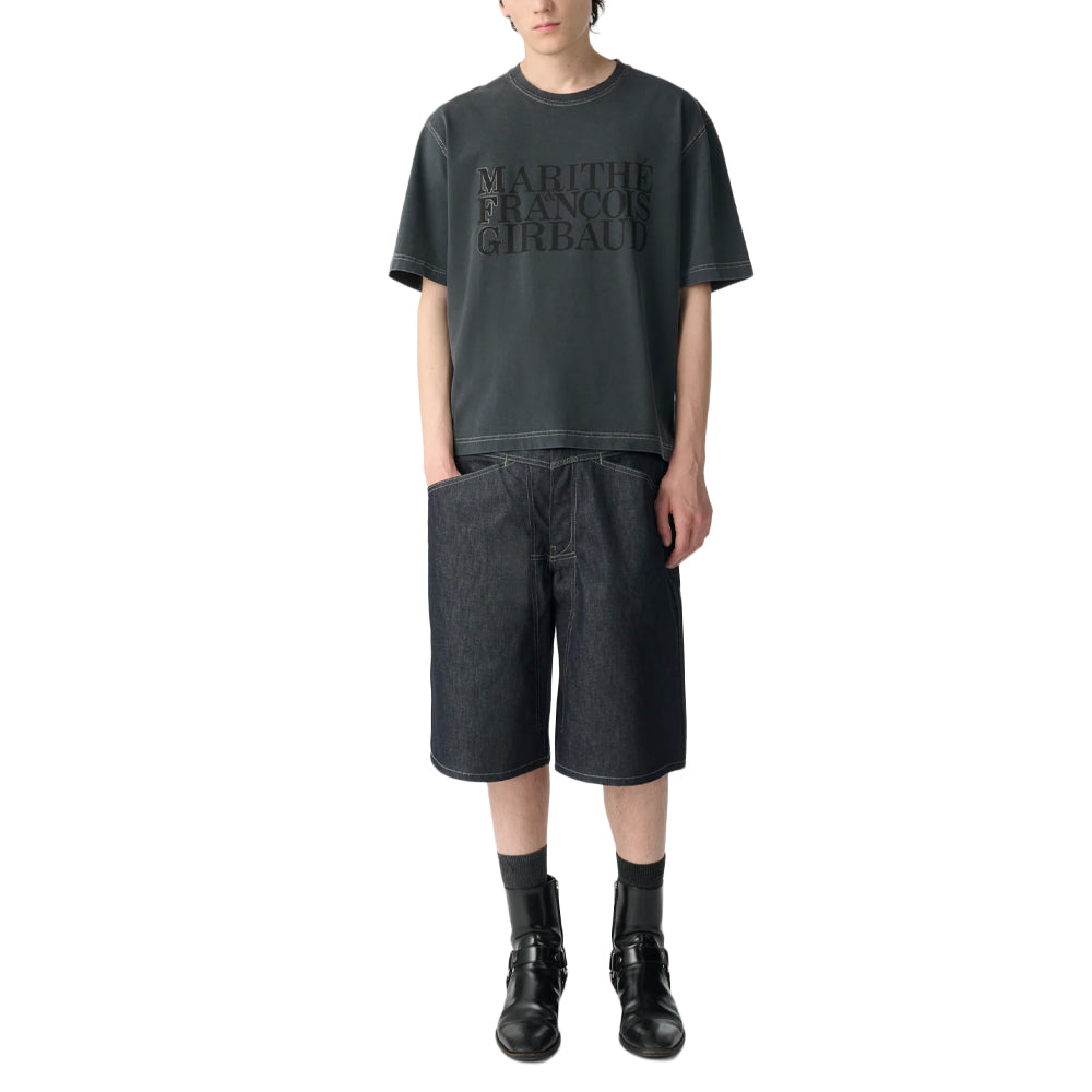 Marithé + Francois Girbaud Bermuda Brand X Broken Twill