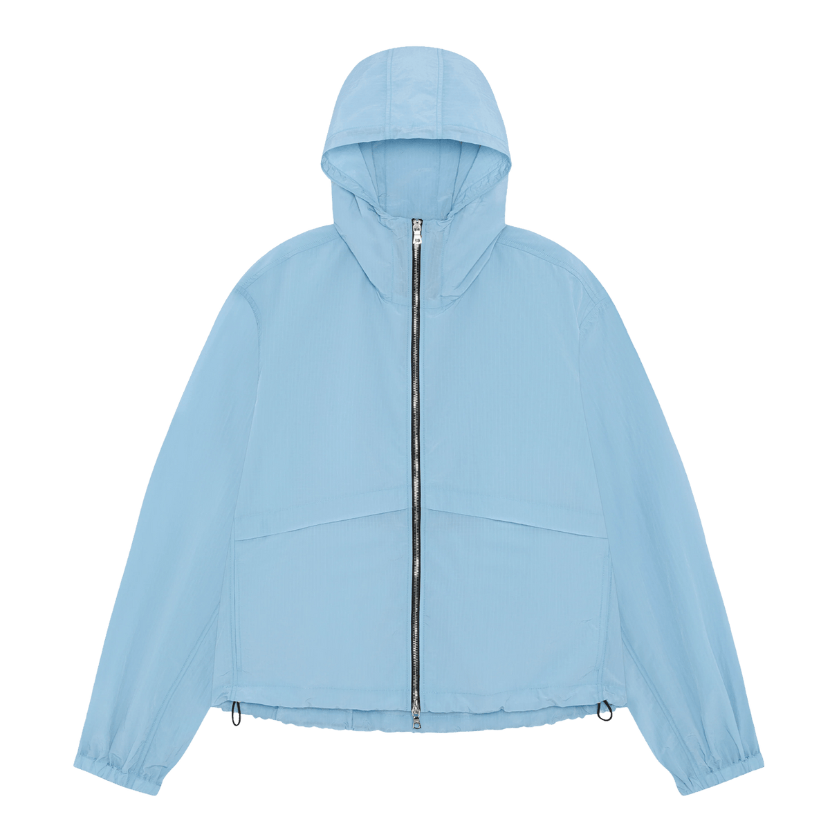 Summit Ripstop Windbreaker 'Sky Blue' — XXS — Front View