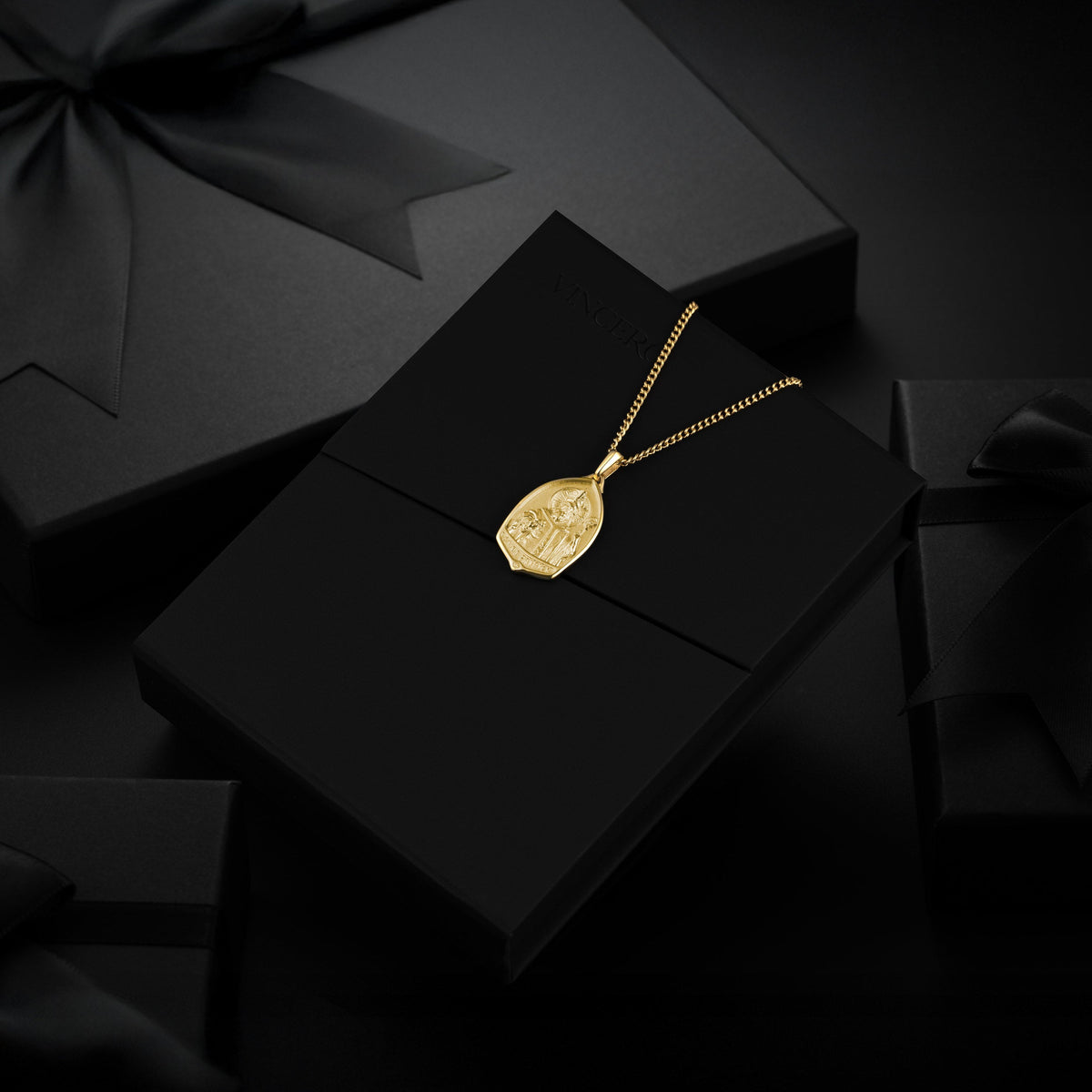 St. Patrick Pendant - 14K Gold