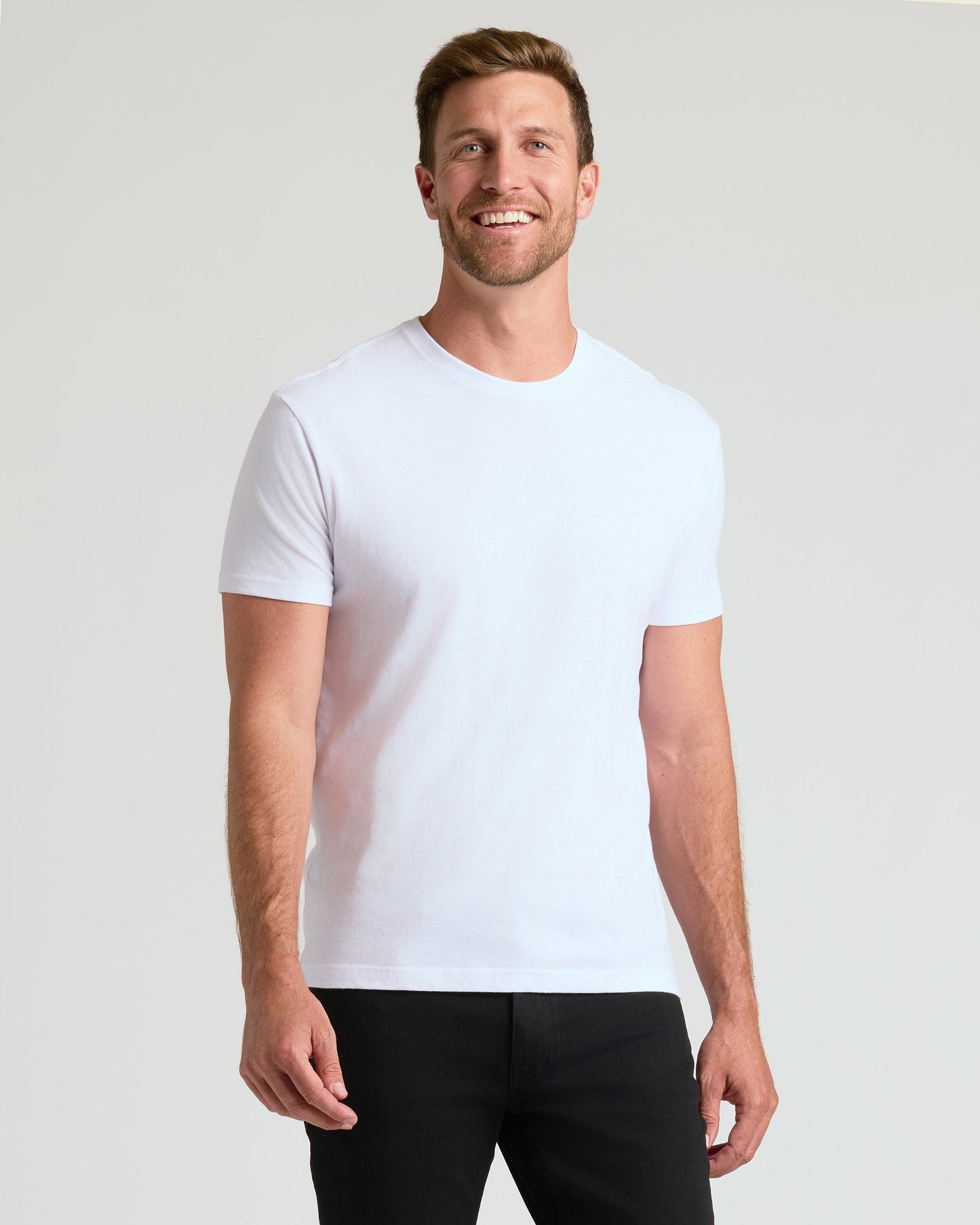 White Classic Crew Neck 3-Pack