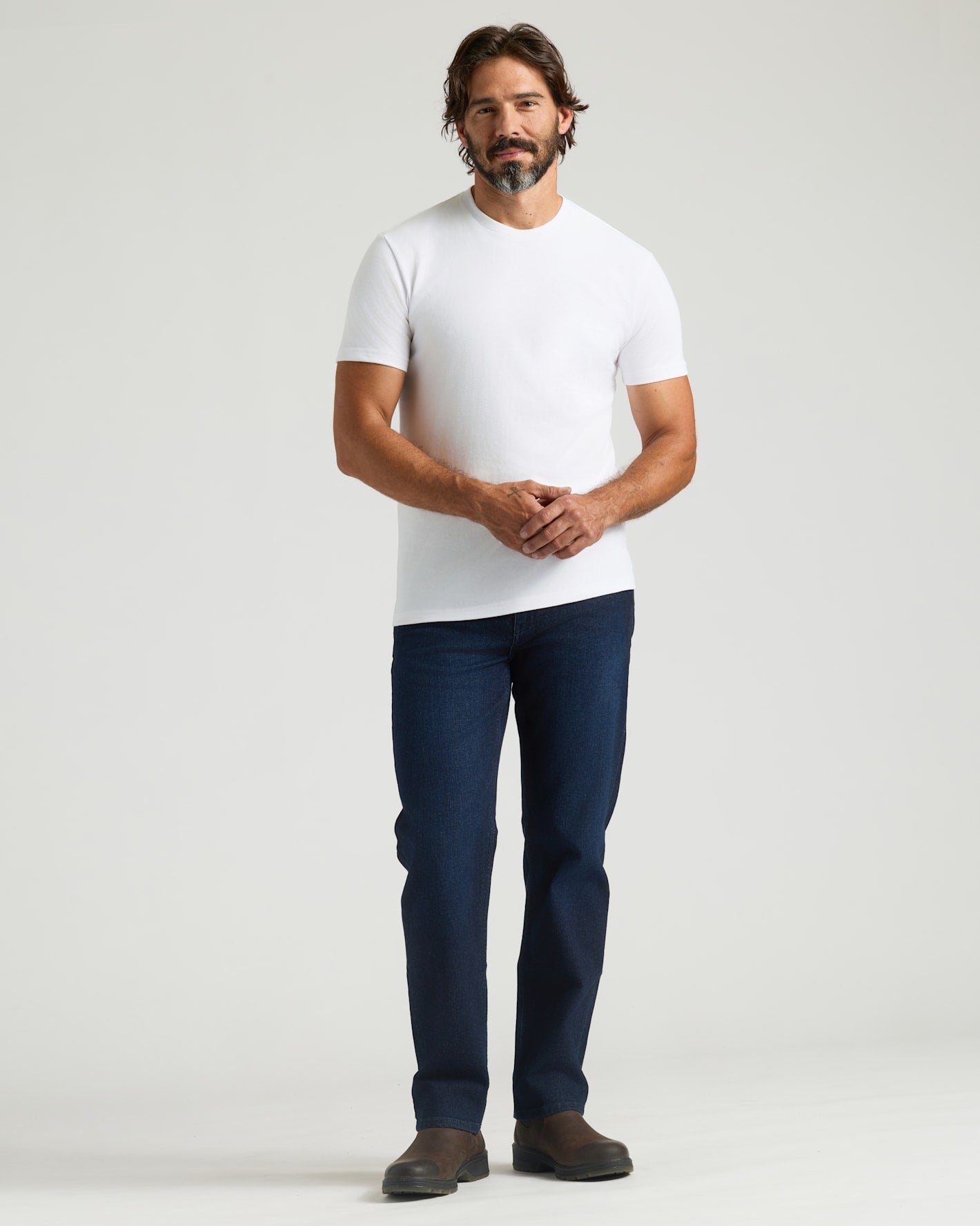 All White Heavyweight Crew 3-Pack