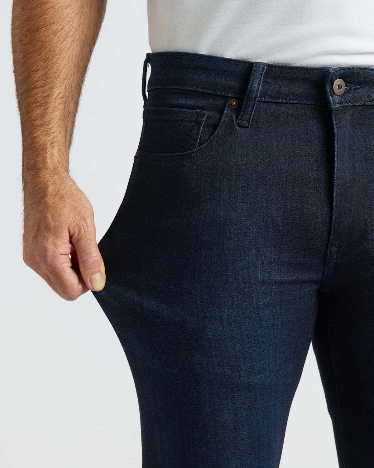 Indigo Wash Slim Comfort Stretch Jeans - Combined Sizing