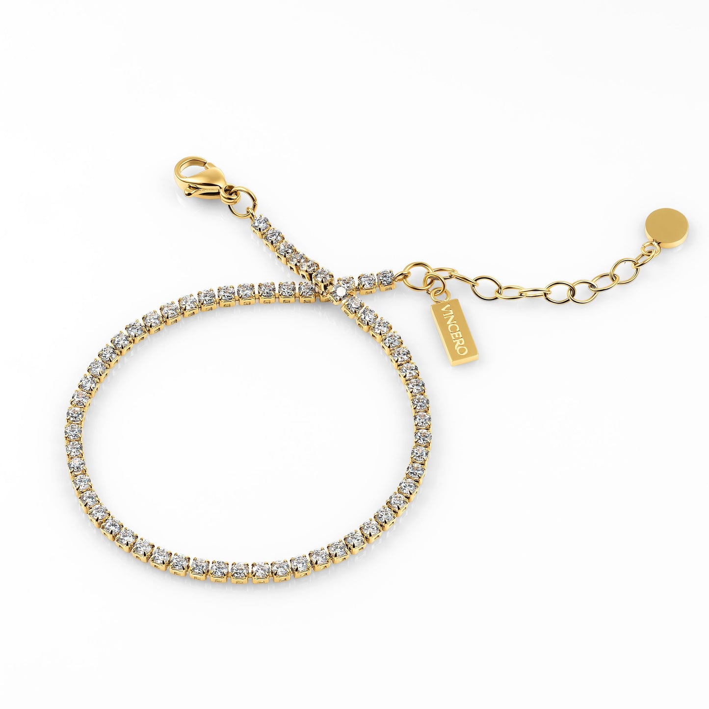 Tennis Bracelet - 14K Gold