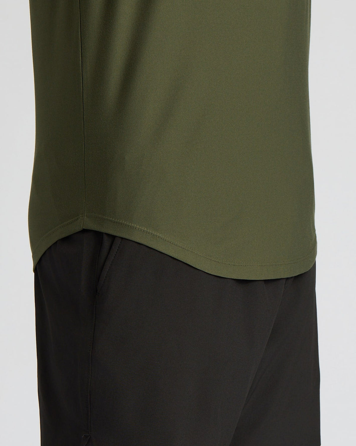 Grove Active Curved Hem Crew