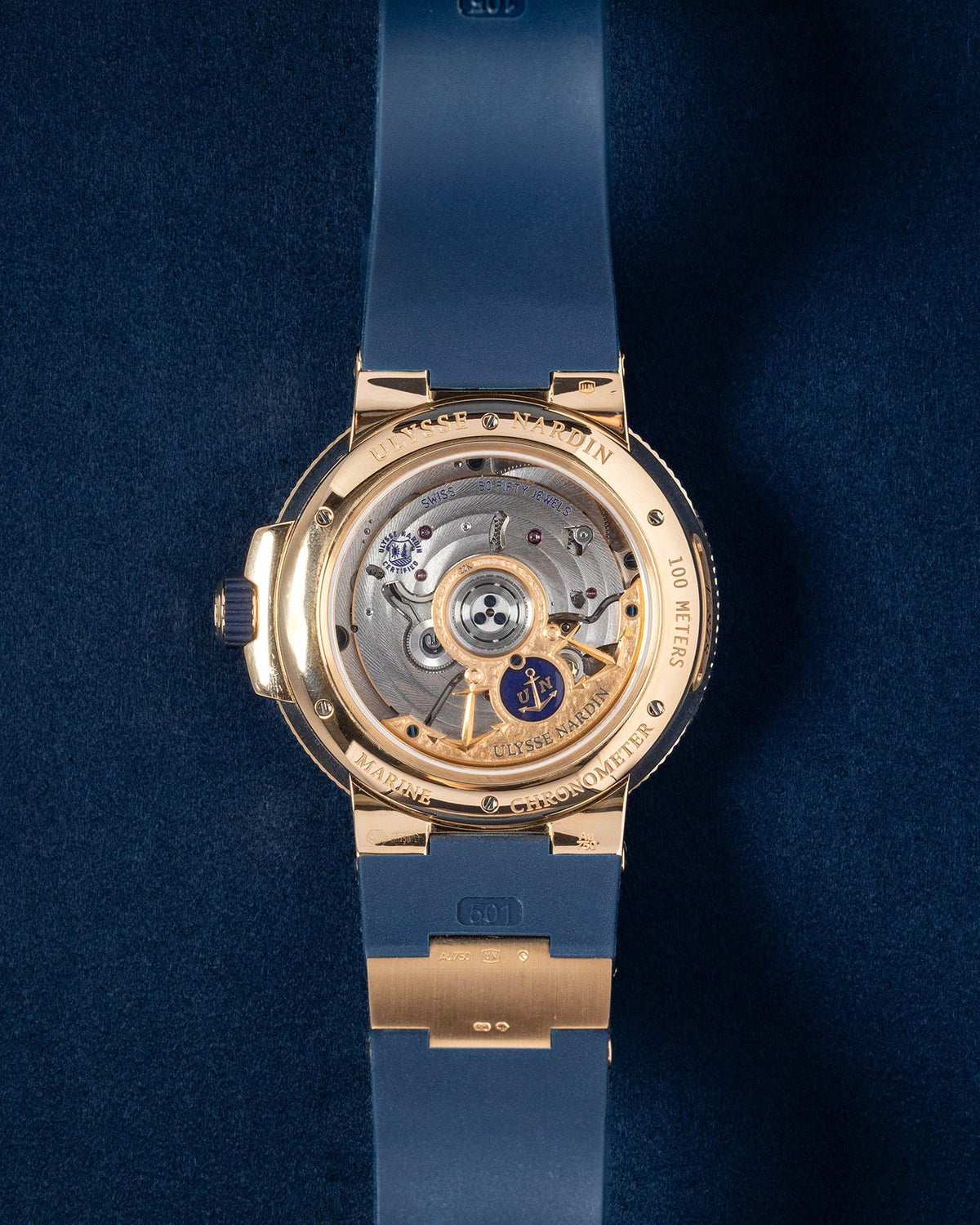 Ulysse Marine Chronometer Manufacture 186-126-3/63