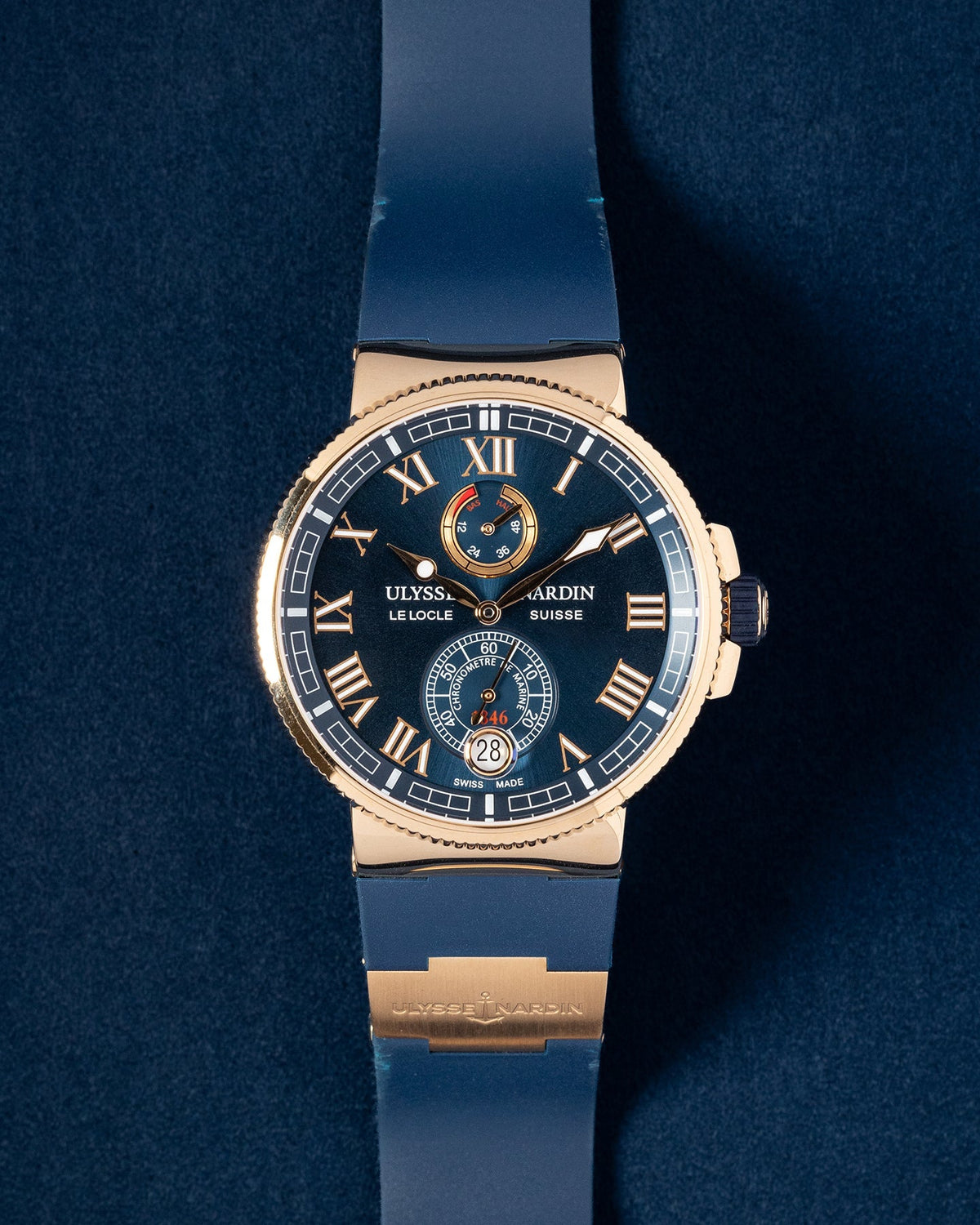 Ulysse Marine Chronometer Manufacture 186-126-3/63