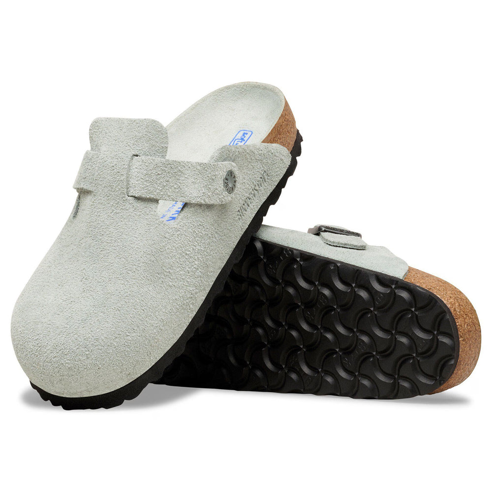 Birkenstock Boston Soft Footbed Suede Leather