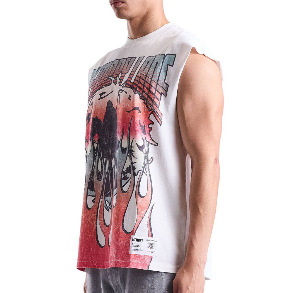 Memory Lane Global FIre Sleeveless T-Shirt