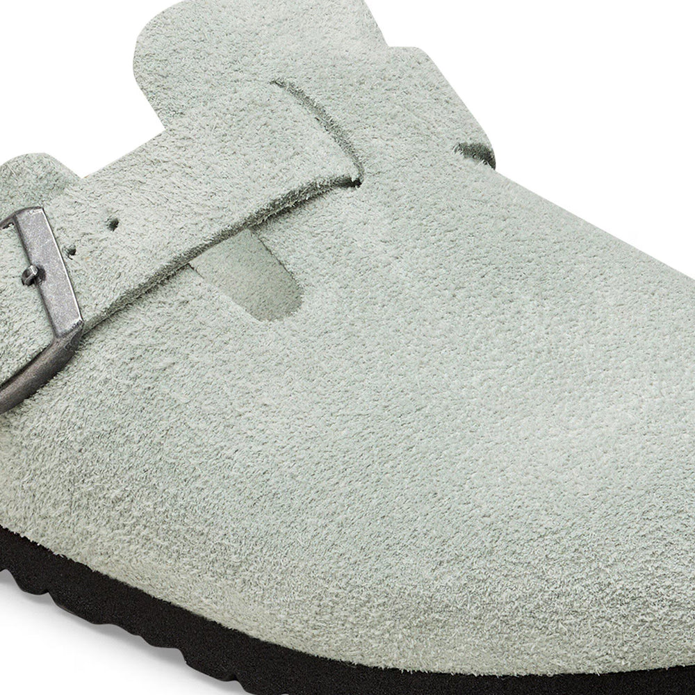 Birkenstock Boston Soft Footbed Suede Leather