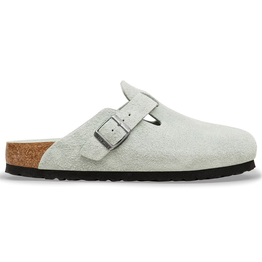 Birkenstock Boston Soft Footbed Suede Leather