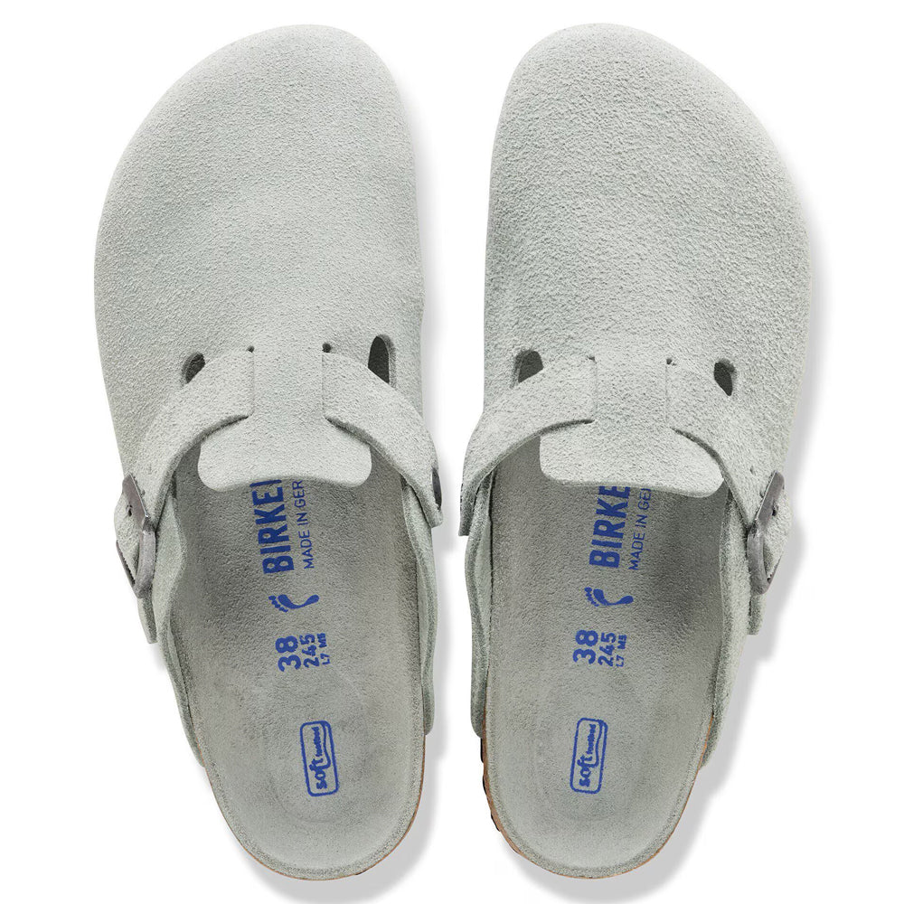 Birkenstock Boston Soft Footbed Suede Leather