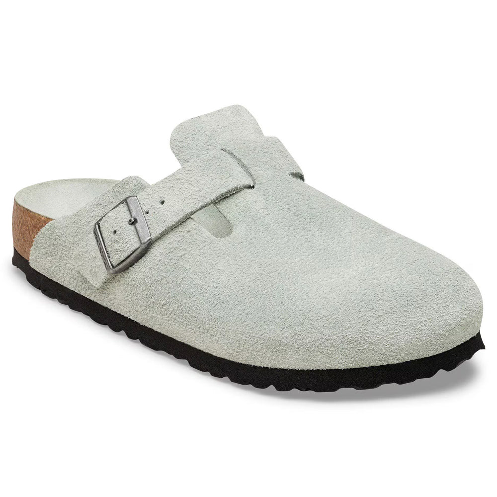 Birkenstock Boston Soft Footbed Suede Leather