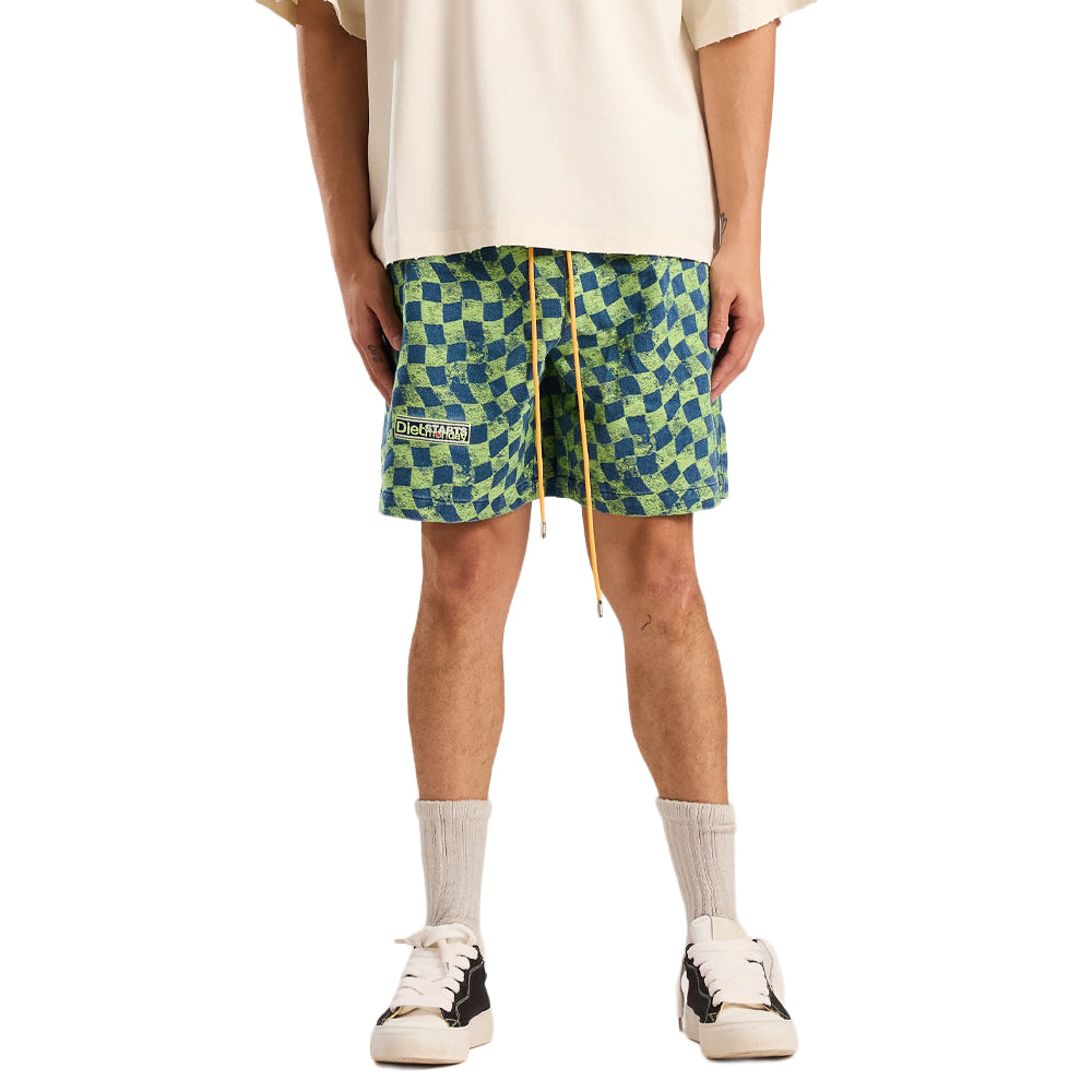 Diet Starts Monday Warped Checkered Shorts
