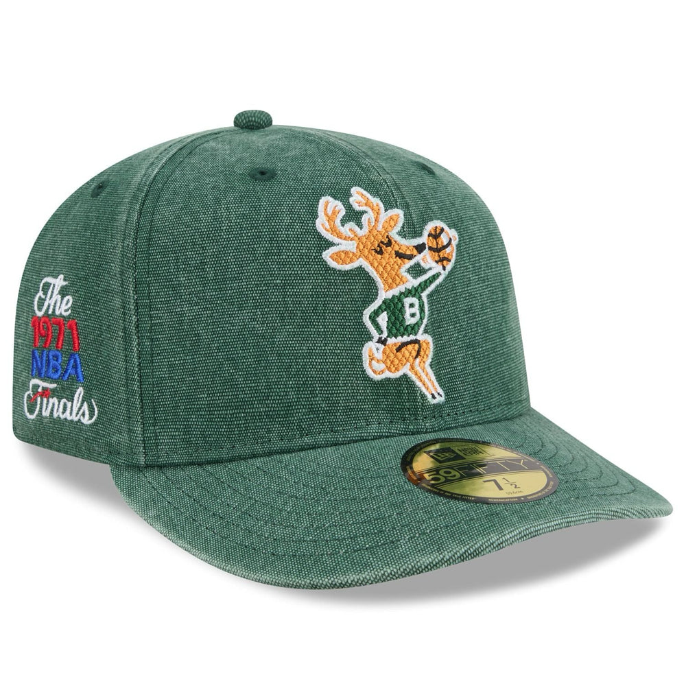 New Era Milwaukee Bucks Hardwood Classics Diamond Stitch 59FIFTY Fitted