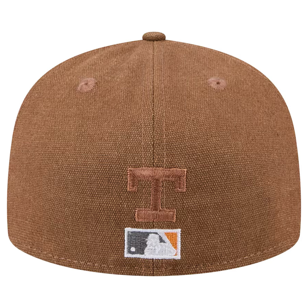 New Era Texas Ranger Logo Scribble 59Fifty Fitted Hat