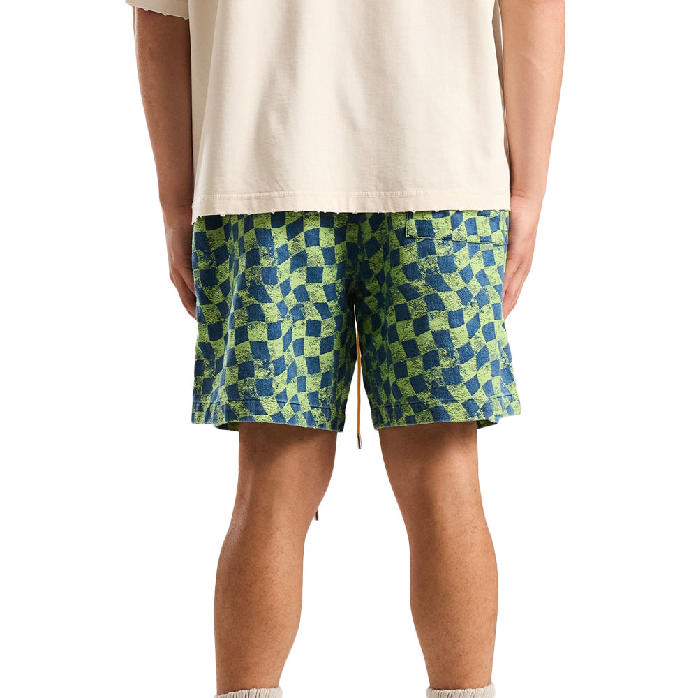 Diet Starts Monday Warped Checkered Shorts
