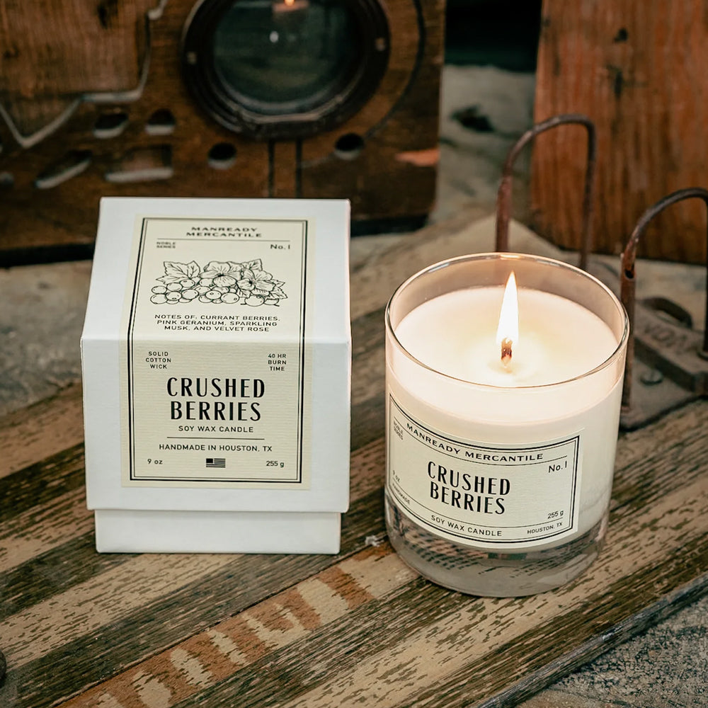 Manready Mercantile Noble Series Soy Candle "Crushed Berries"