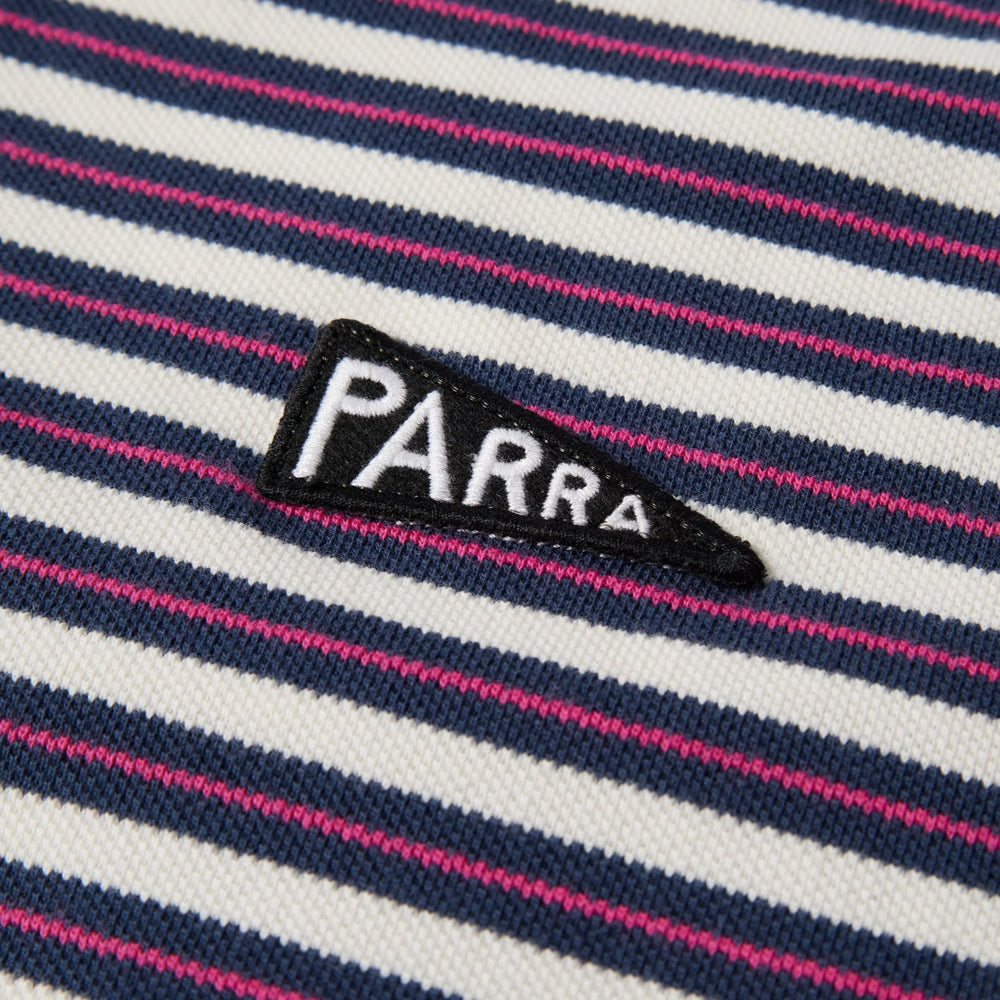 by Parra Flag Stripper Polo Shirt