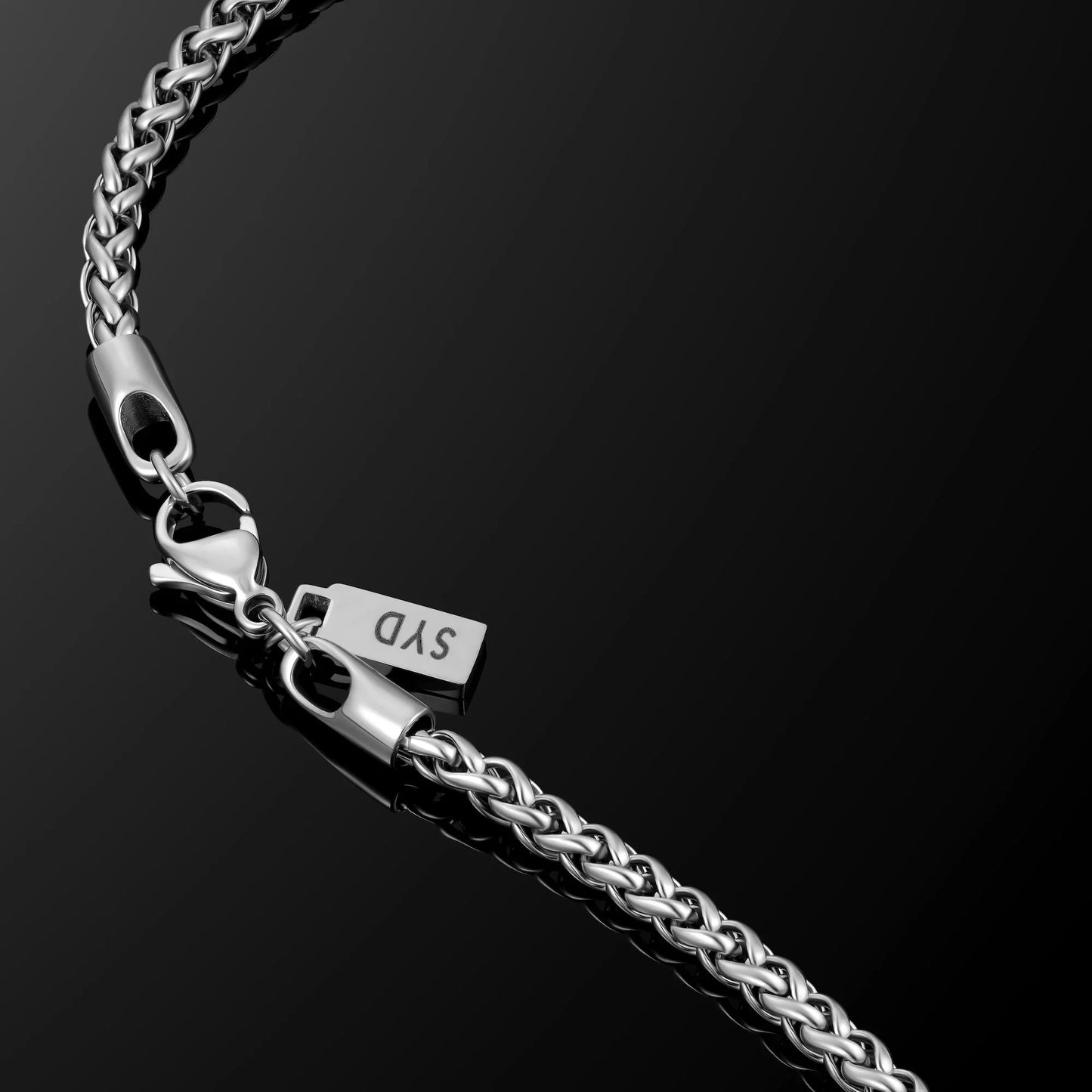 Wheat Chain Necklace, 3MM - Silver