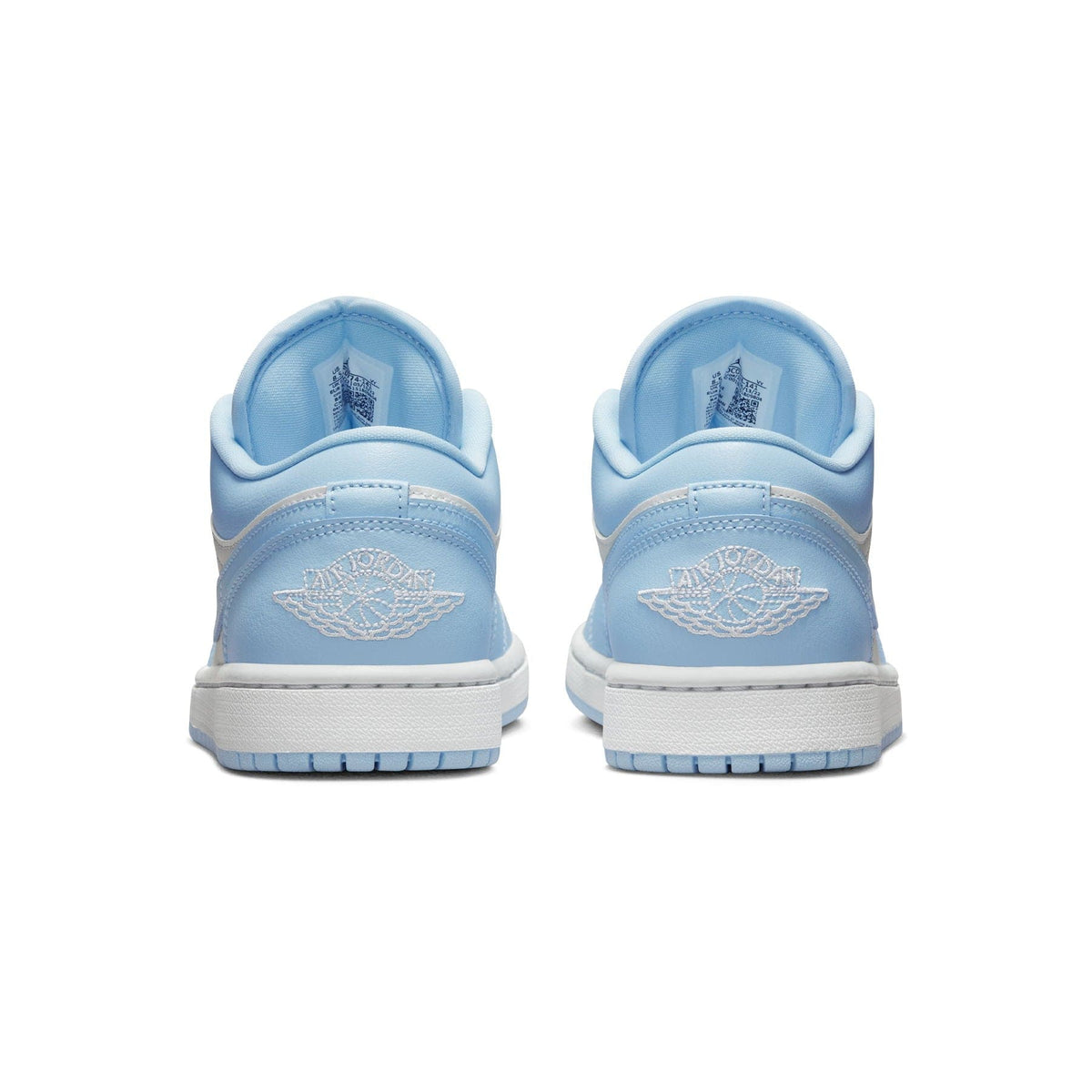 Air Jordan 1 Low Wmns 'Ice Blue' — UK 2.5 | EU 35.5 | US 5 — Top View