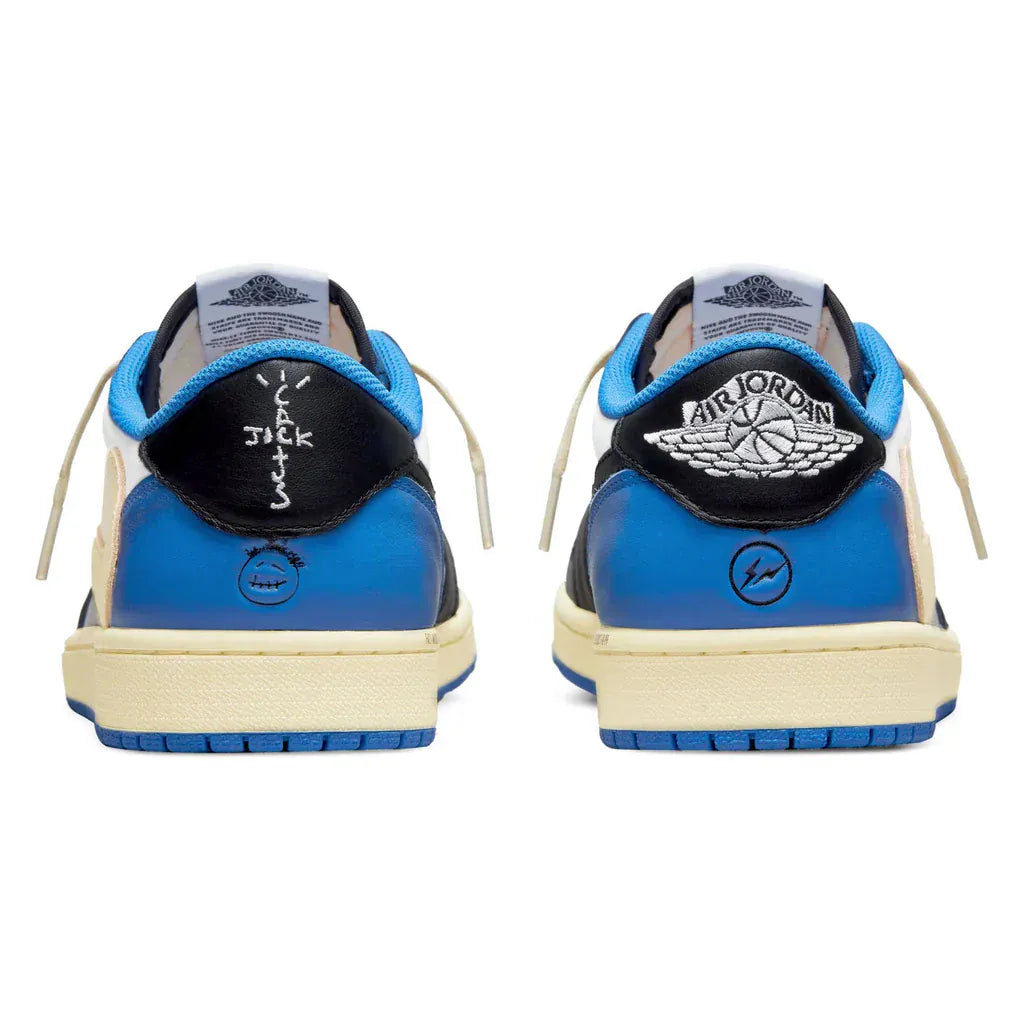 Air Jordan 1 Low Fragment x Travis Scott — 4.5 UK — Top View