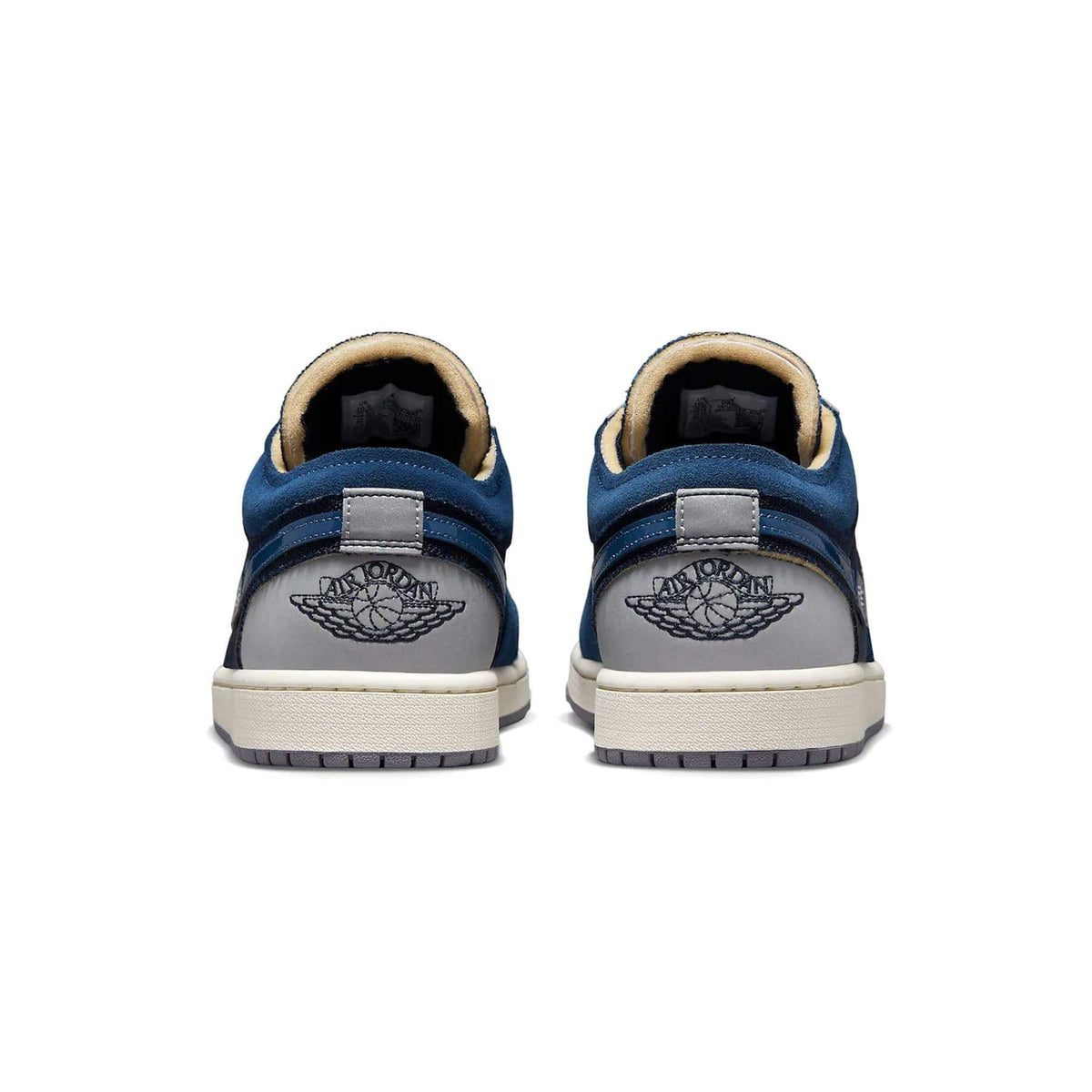 Air Jordan 1 Low Craft 'Obsidian' — UK 3 | EU 35.5 | US 3.5 — Detail View